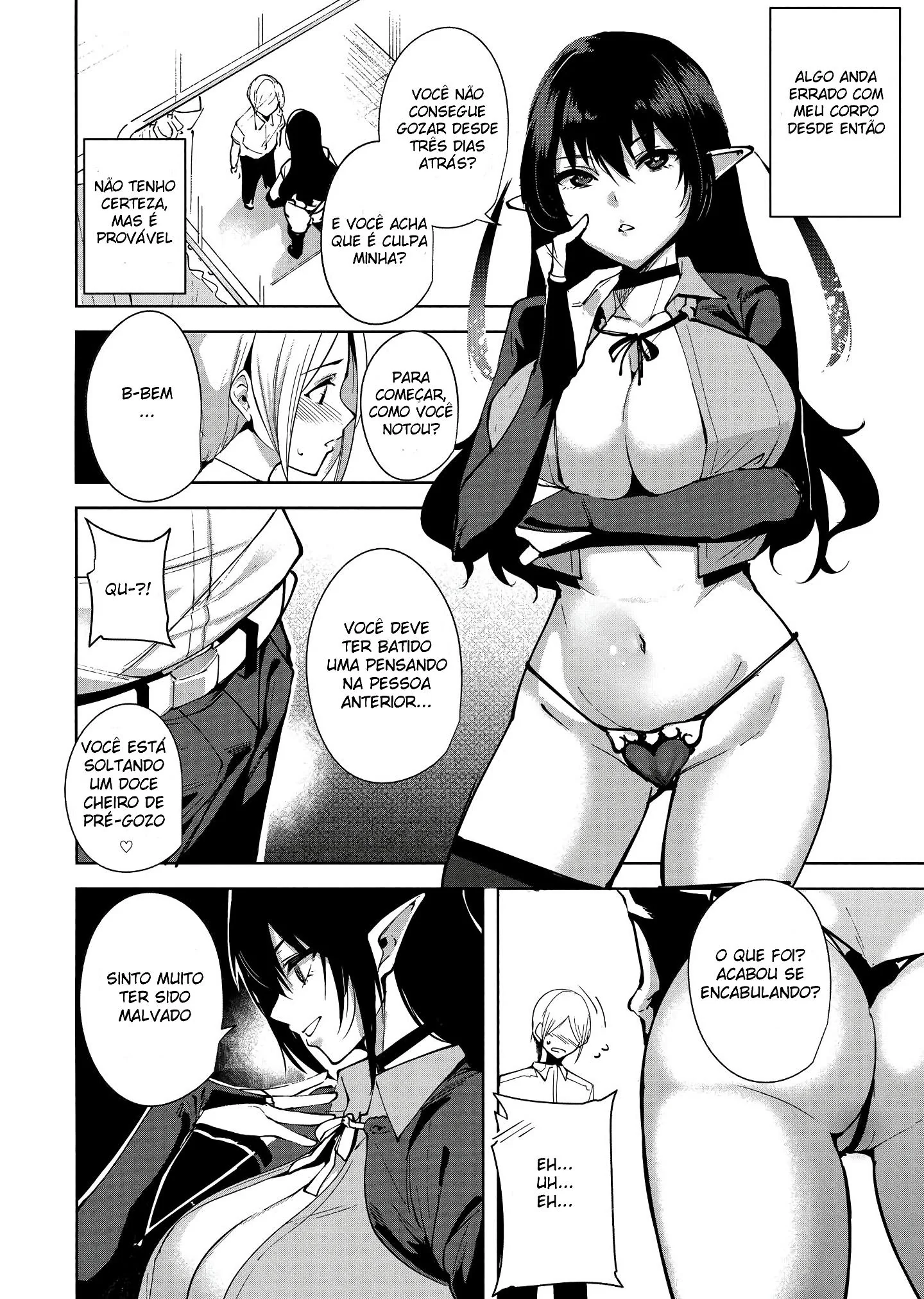 A Buceta Fantasmagórica na Escola dos Pervertidos em Hentai Brasileiro