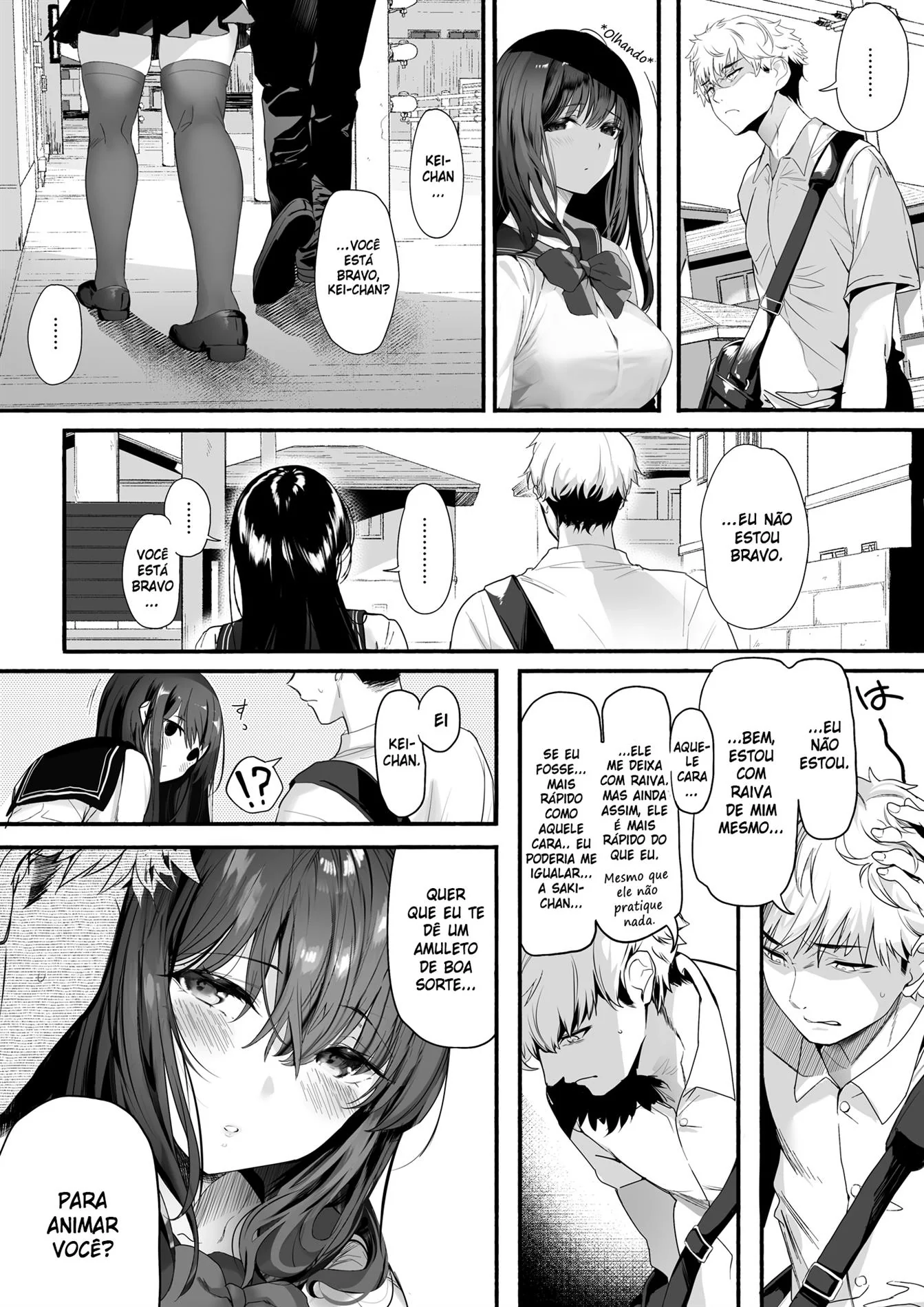 Segredos e Chantagens: Kimura se entrega para Nishi em Hentai HQ Brasileiro