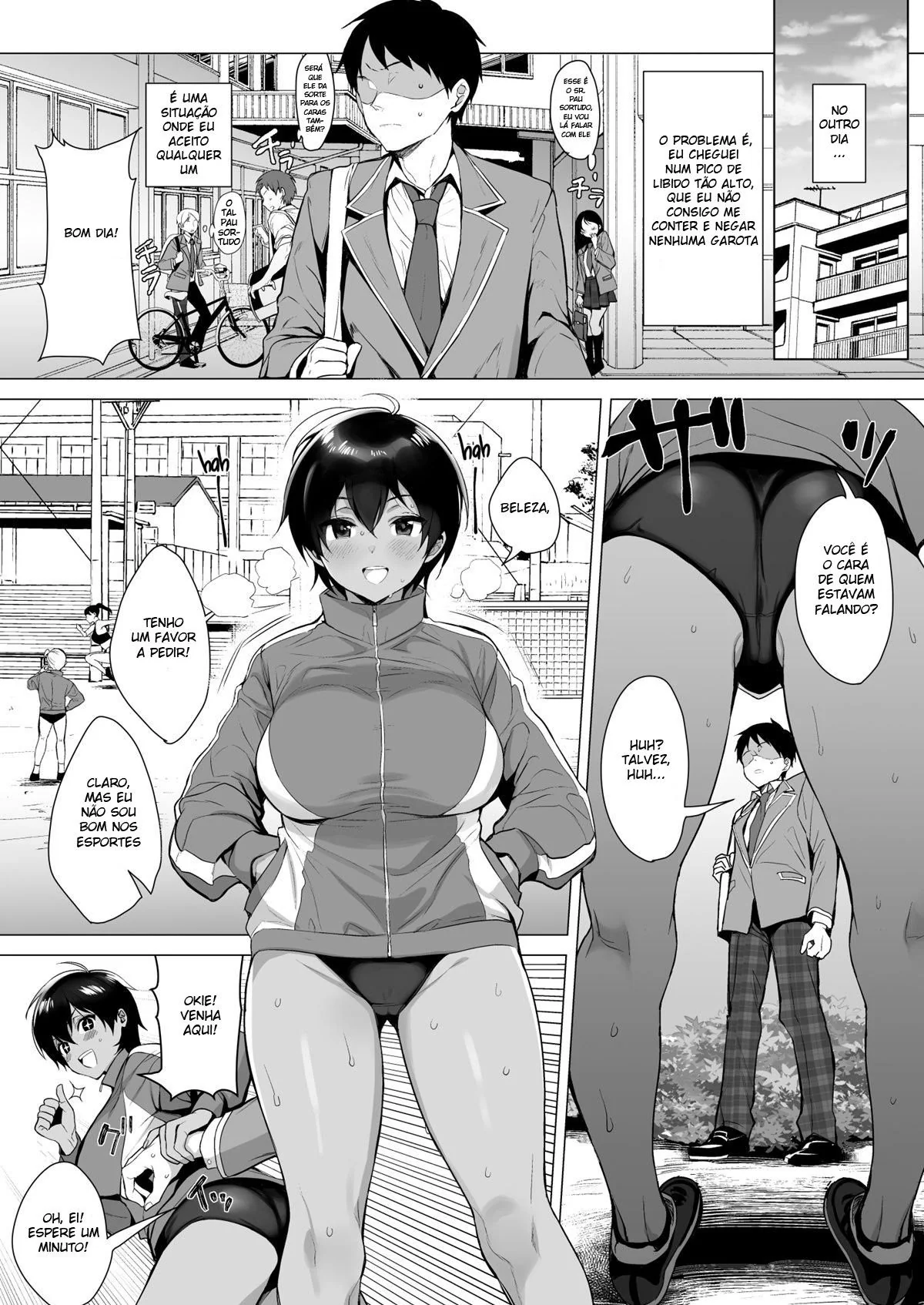 Sorte e Prosperidade: A Perdição do Nosso Protagonista em um Hentai HQ Brasileiro.
