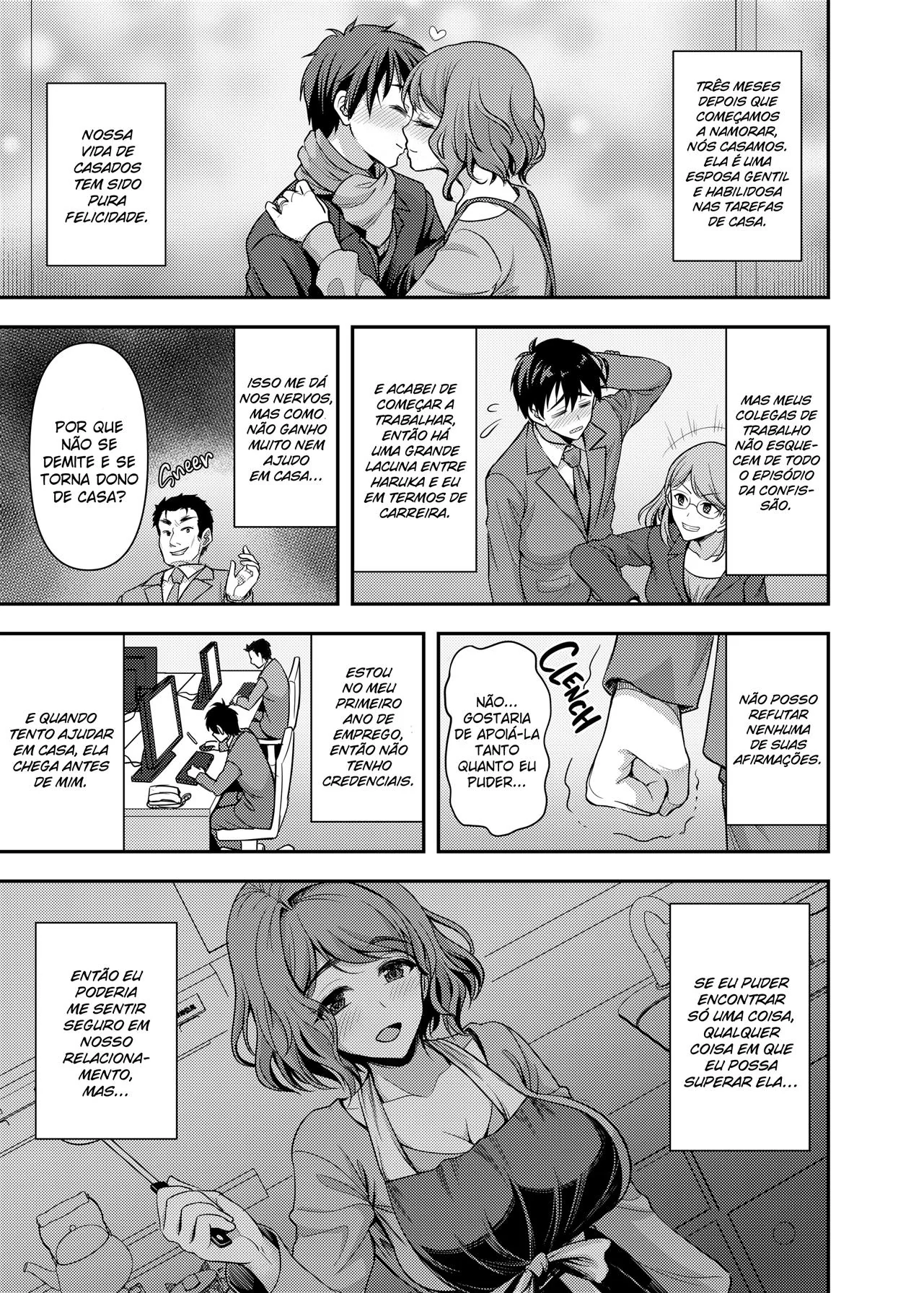 Haruka Ensina Takumi a Ser um Macho de Verdade