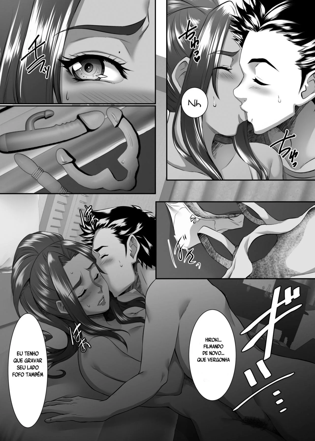 Kyouko-san Dando o Cuzinho para o Entregador Jovem