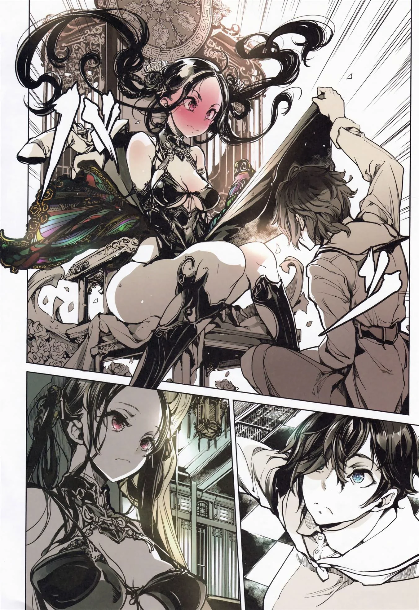 Piranhas de Ferro: Pica no Cu das Bonecas do Avô em Hentai HQ Brasileiro!
