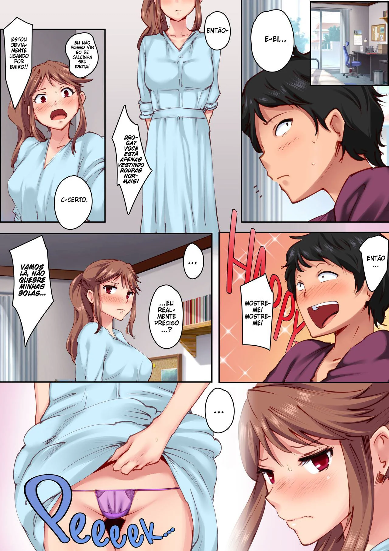 Amizade Colorida – Primeira Vez Quente e Selvagem em Hentai HQ Brasileiro