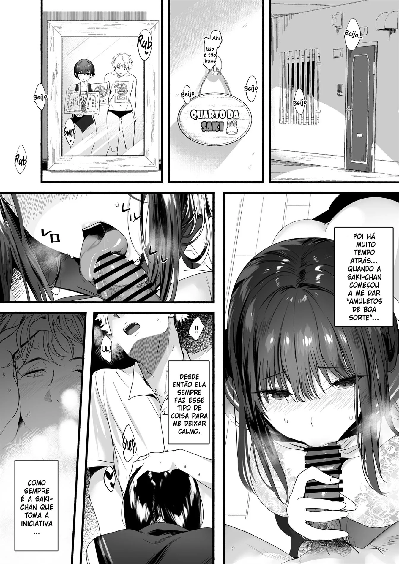 Segredos e Chantagens: Kimura se entrega para Nishi em Hentai HQ Brasileiro