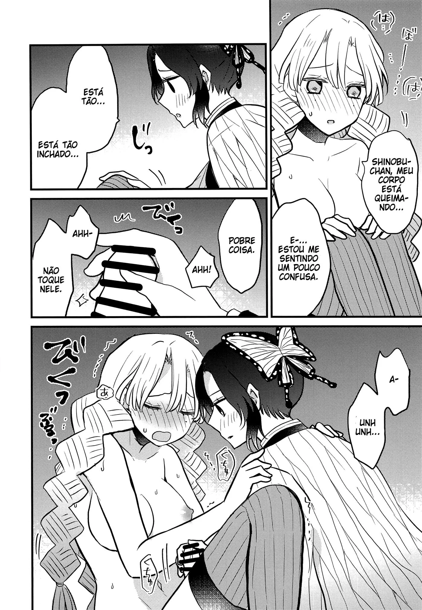 Amizade Colorida: Kimura e Nishi em Hentai Yaoi Em HQ Brasileiro