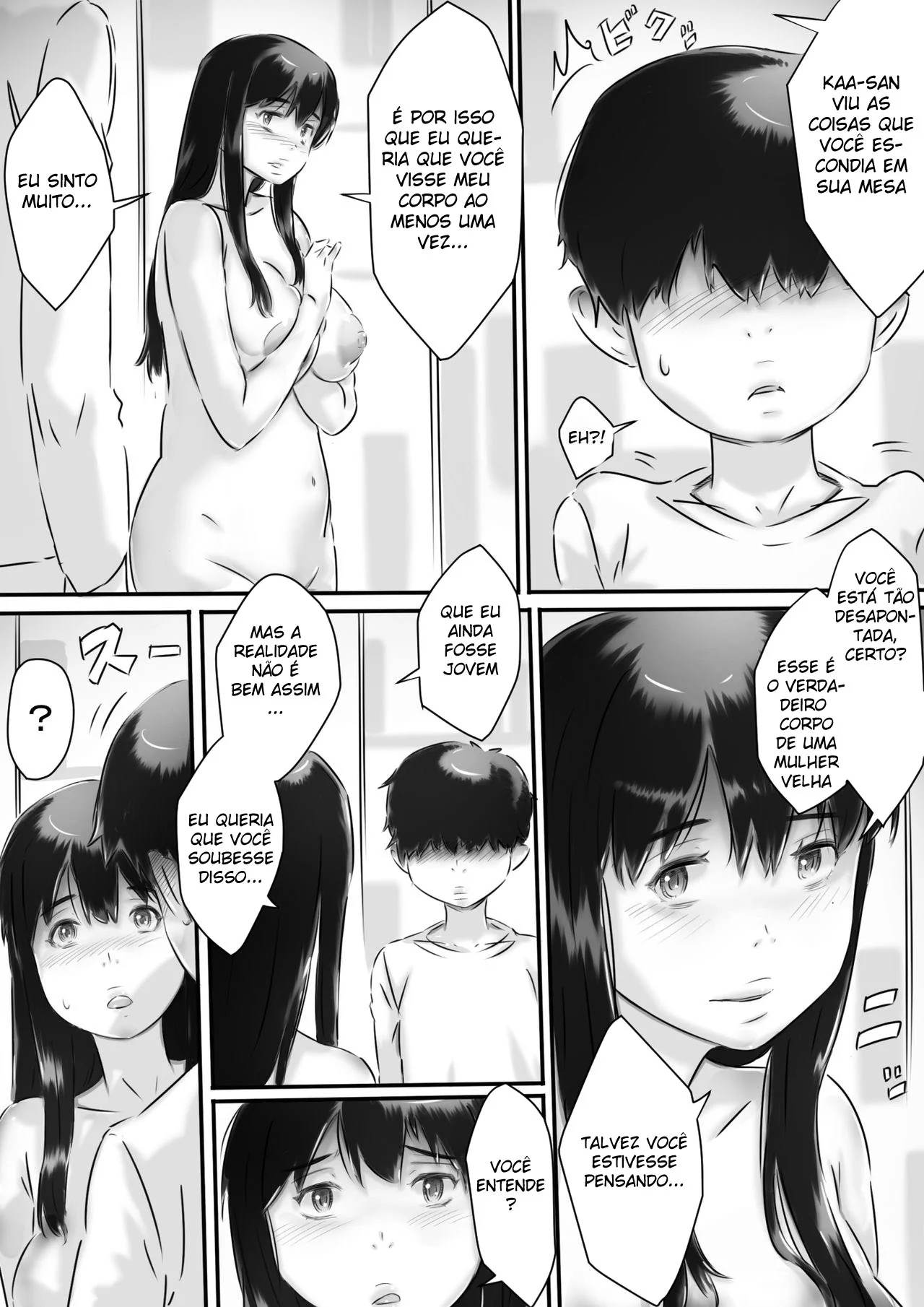 Fodendo a Mamãe Peituda: O Segredo Obsceno do Filho Safado em Manga HQ