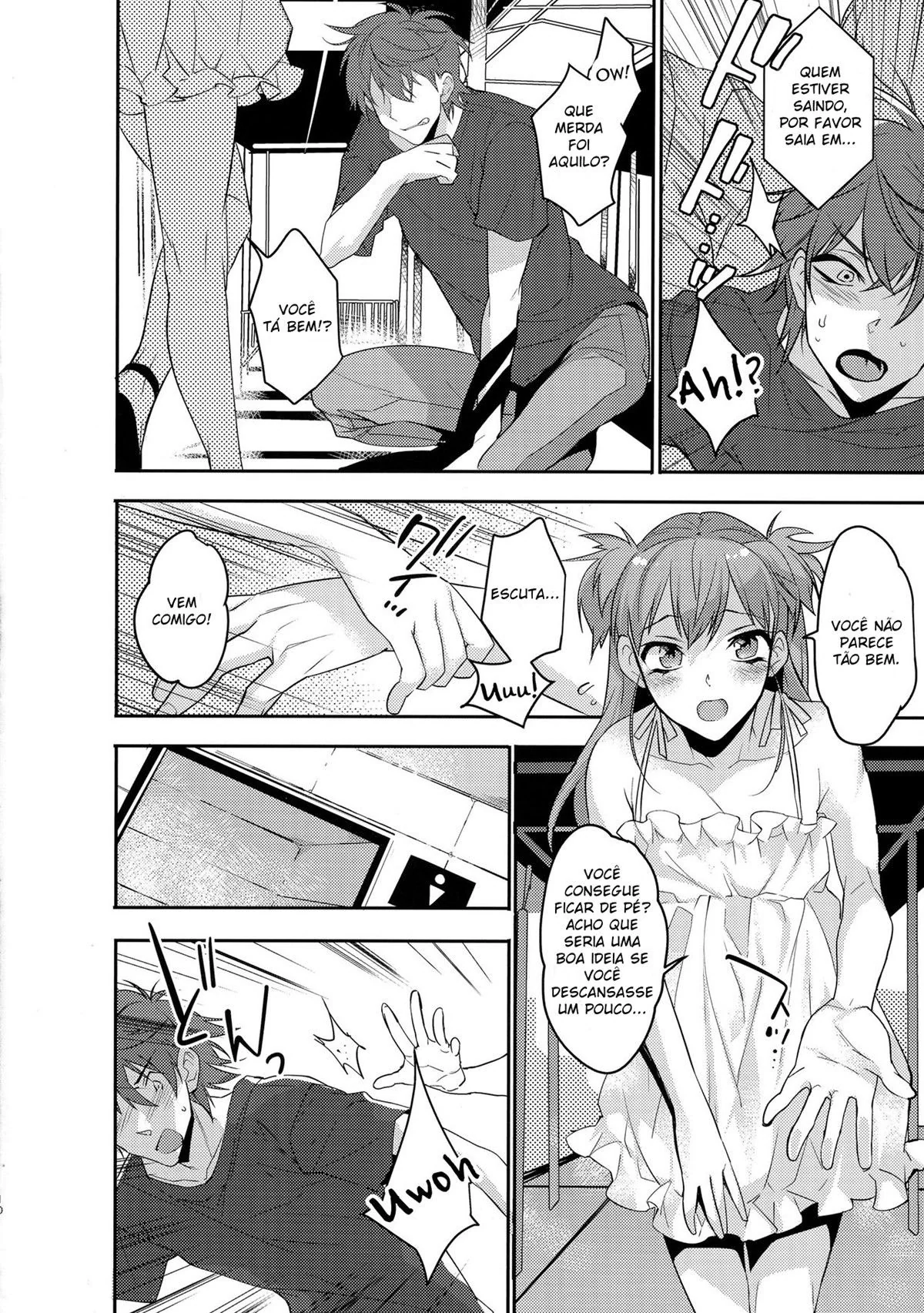 Surpresas Sexuais no Vagão – Ataques e Trap em Hentai HQ