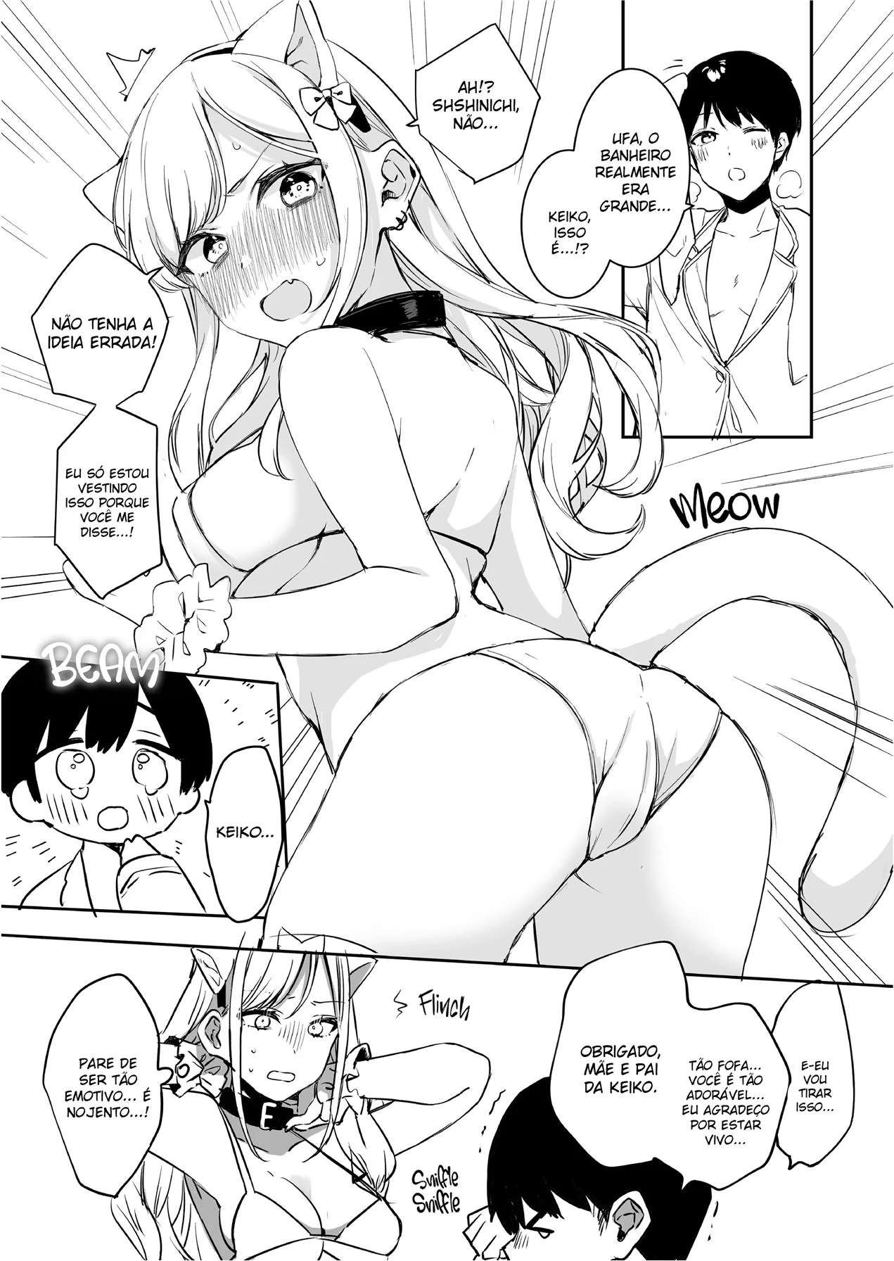 A Inocente Gostosa da Keiko – Shinichi se Aproveitando da Safadeza em HQ Brasileiro