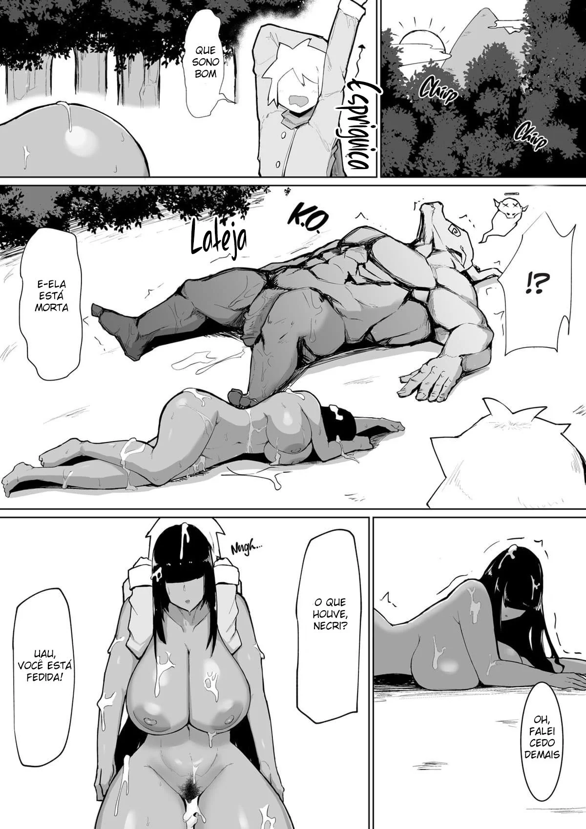 A Bruxa Piranha e o Feitiço da Buceta Mágica” em Hentai HQ