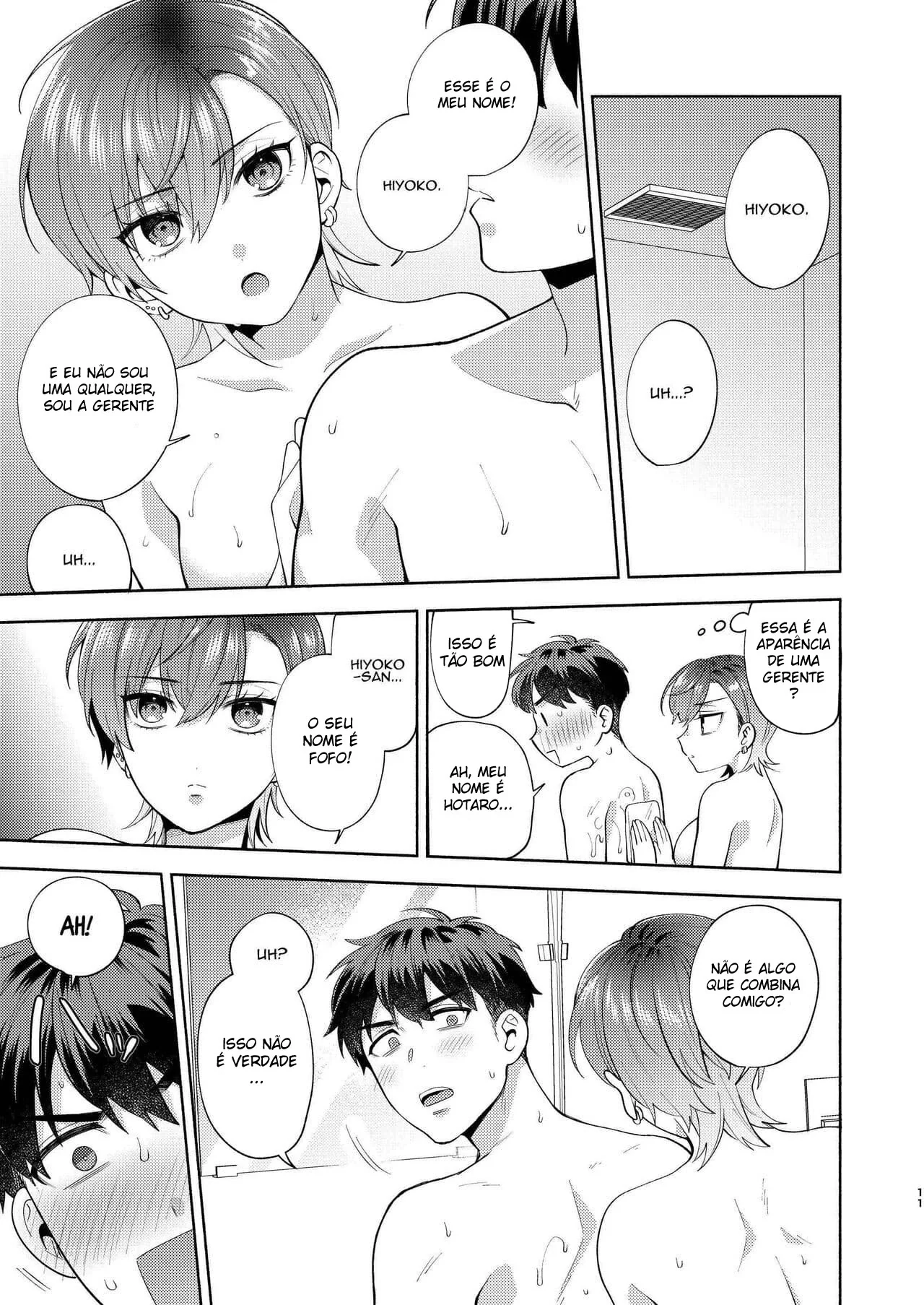 Hiyoko a Piranha da Buceta Insaciável em HQ Brasileiro de Hentai