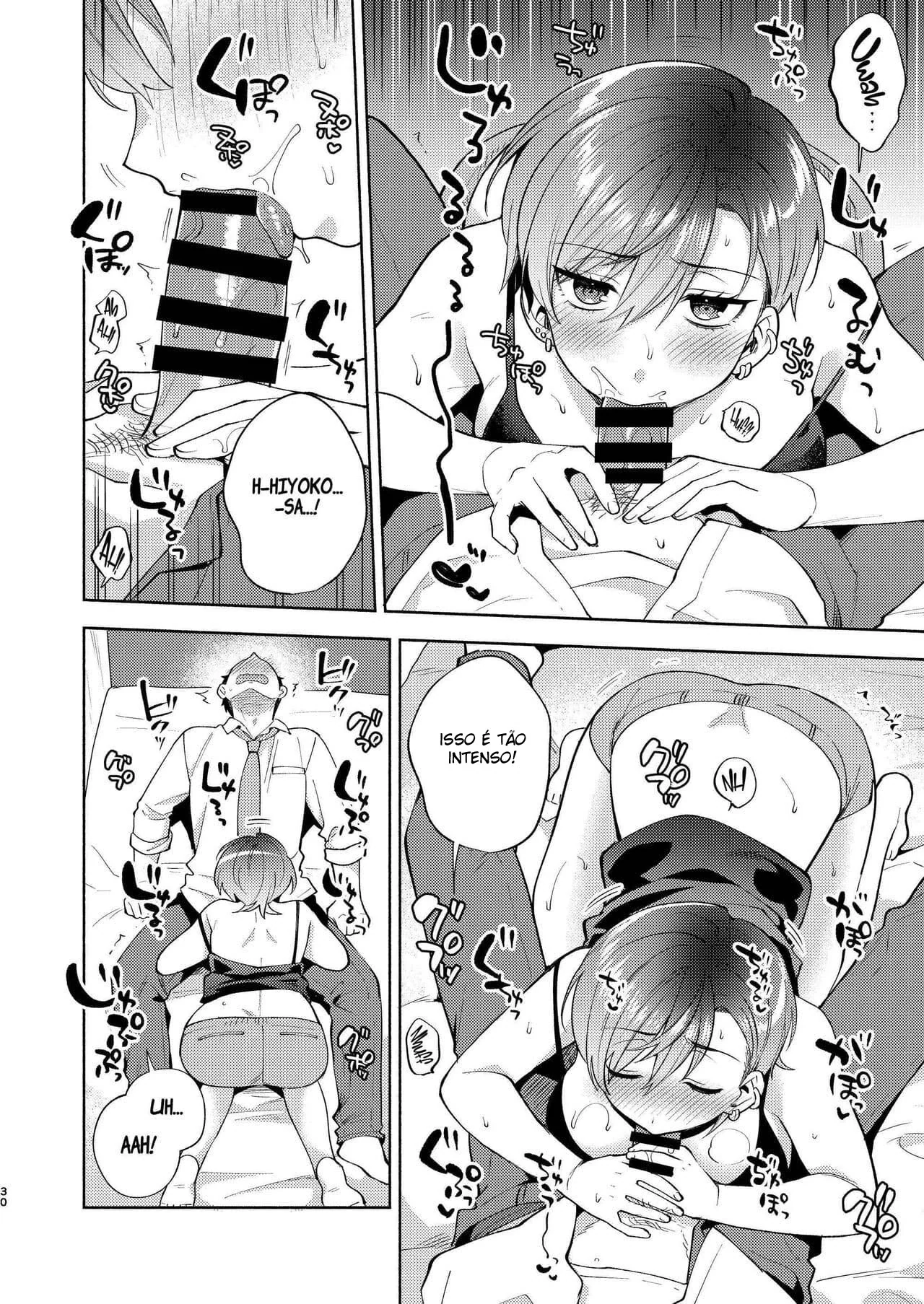 Hiyoko a Piranha da Buceta Insaciável em HQ Brasileiro de Hentai