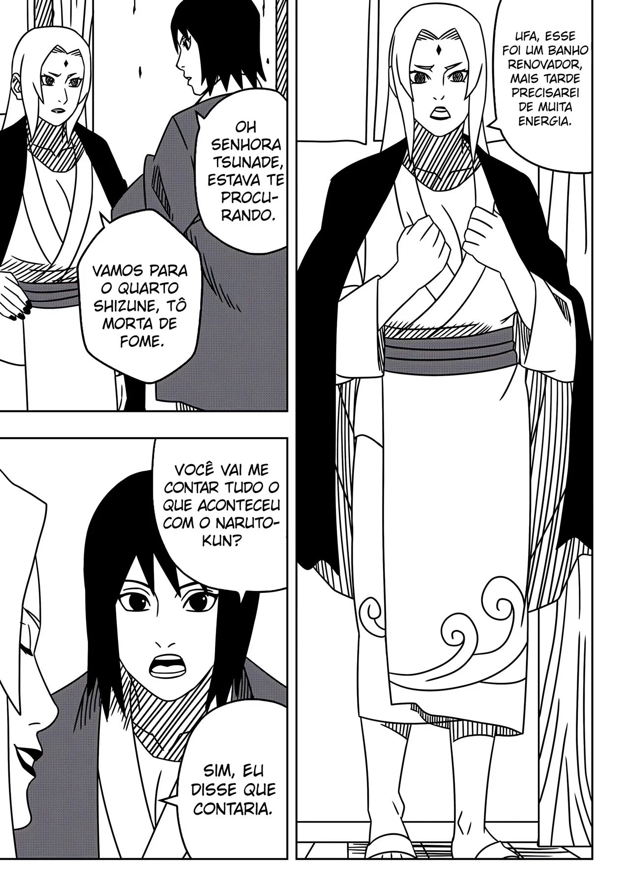 Tsunade Piranha Mostra sua Buceta para Shizune Enquanto Mete com Naruto – HQ Brasileiro em Hentai Sem Censura