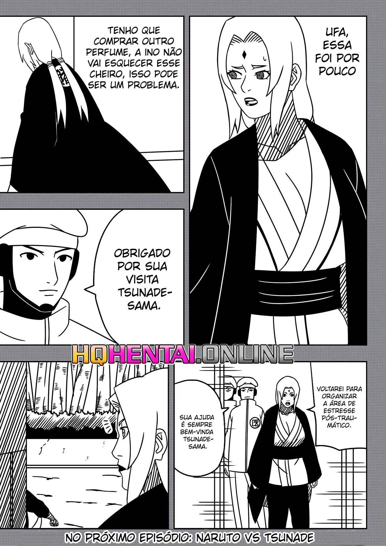 Tsunade Piranha Mostra sua Buceta para Shizune Enquanto Mete com Naruto – HQ Brasileiro em Hentai Sem Censura