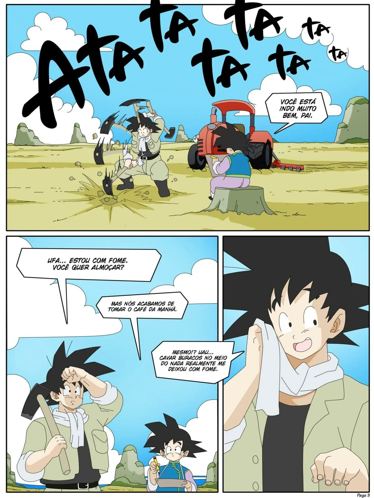 Zamasu e a piranha da Chichi – Dragon Ball Super Hentai HQ Brasileiro
