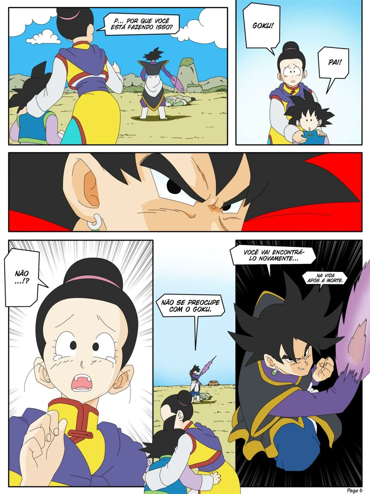 Zamasu e a piranha da Chichi – Dragon Ball Super Hentai HQ Brasileiro