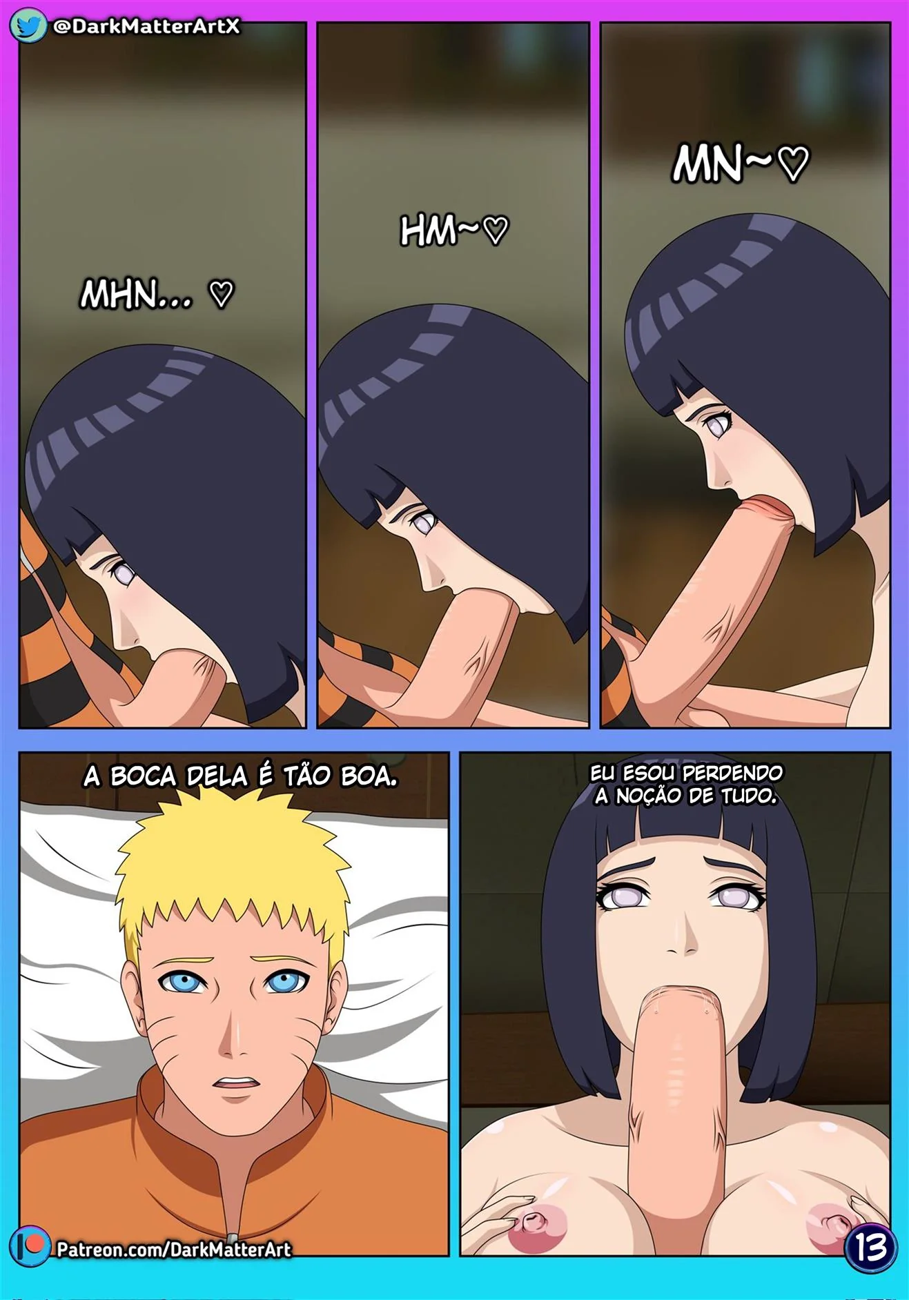Boruto e a Mamãe Safada: Treinamento Proibido em Hentai HQ