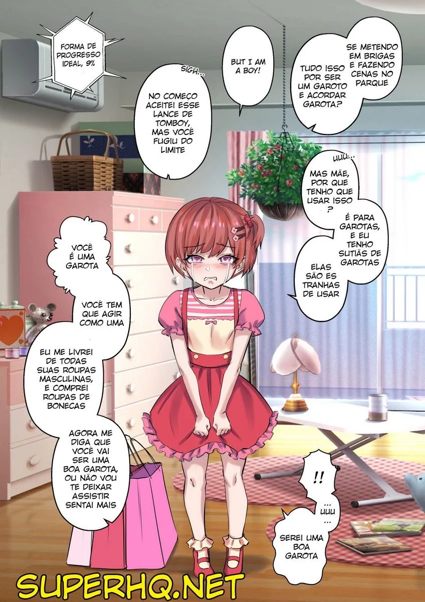 O Jovem Submisso: Transformação e Submissão em Hentai HQ