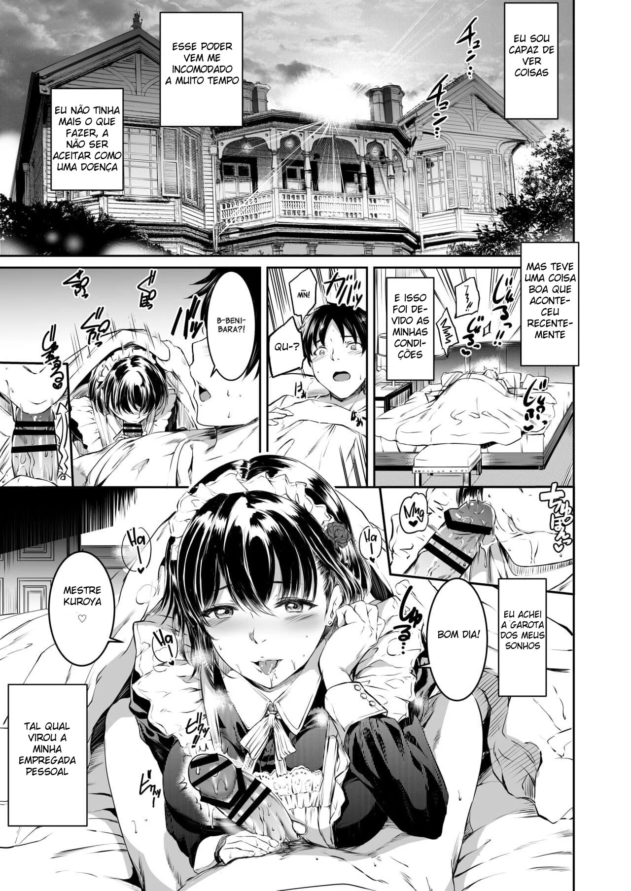 Faxineira Piranha: A Casa dos Prazeres Proibidos” em Hentai Brasileiro