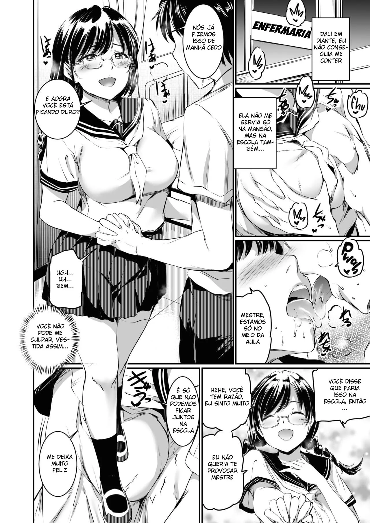 Faxineira Piranha: A Casa dos Prazeres Proibidos” em Hentai Brasileiro