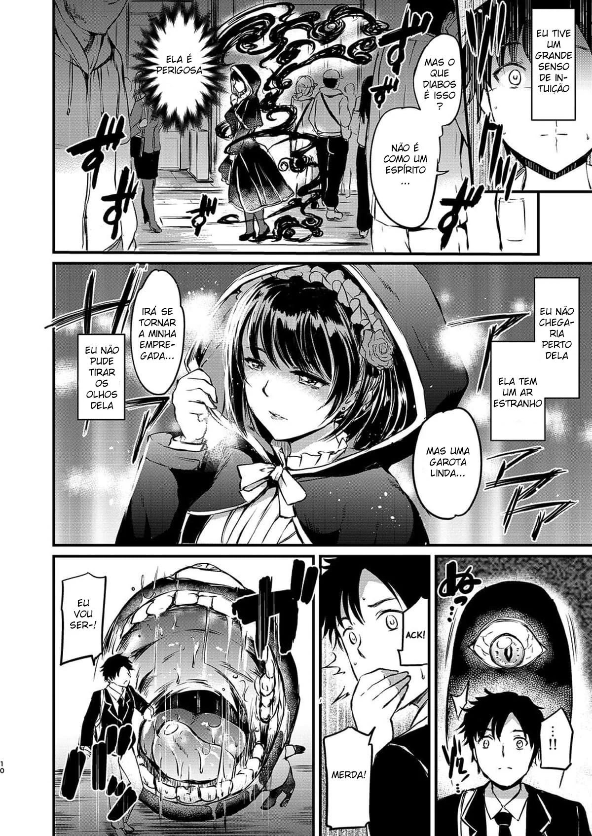 Piranha Demoníaca Sedutora Provoca Dono da Casa – Hentai HQ Brasileiro