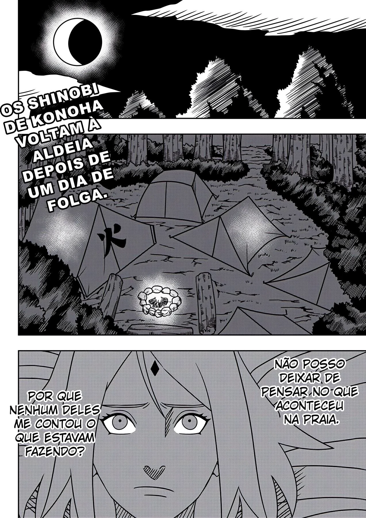 Ninjas Safados: Anko Sedenta por Pica na Vila da Sacanagem em Hentai HQ Brasileiro