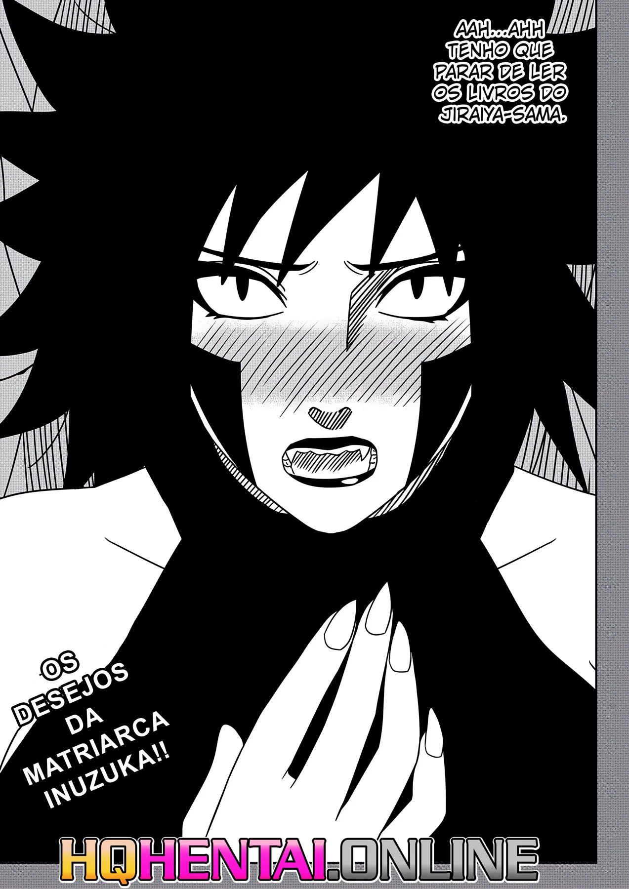 Ninjas Safados: Anko Sedenta por Pica na Vila da Sacanagem em Hentai HQ Brasileiro