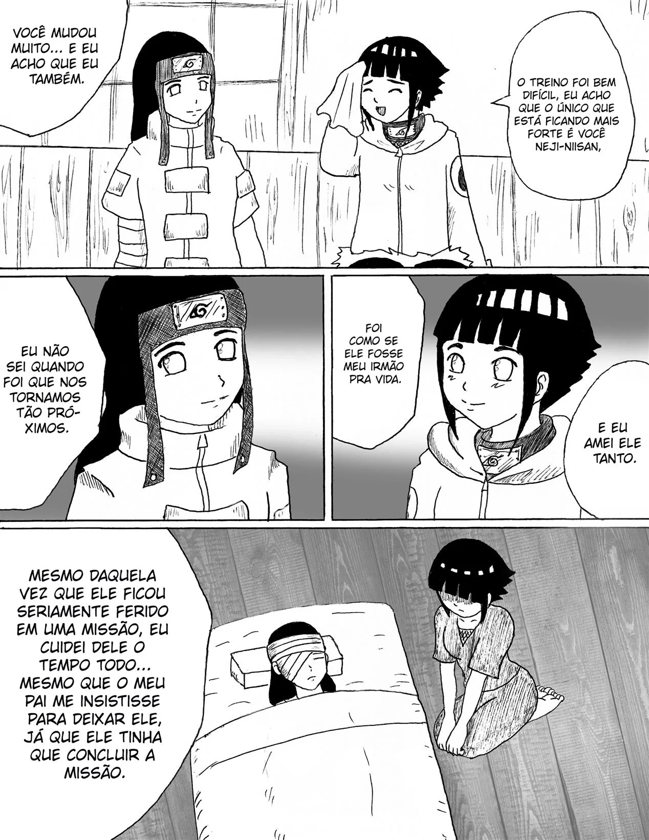 Neji se Aproxima da Buceta da Irmã – Hentai HQ Brasileiro