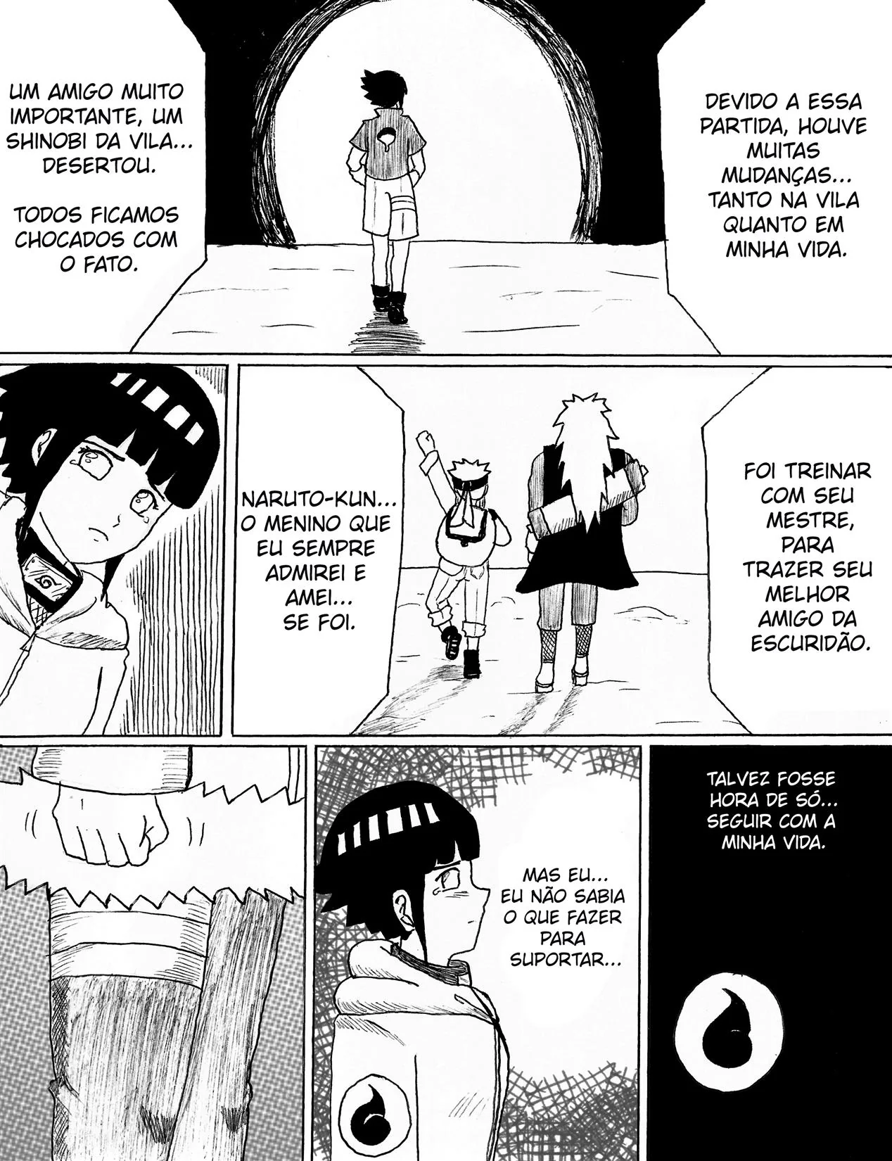 Neji se Aproxima da Buceta da Irmã – Hentai HQ Brasileiro