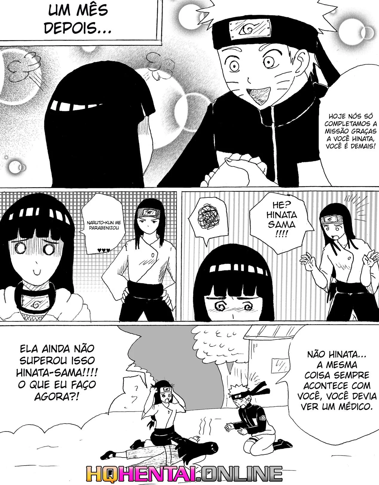 Neji se Aproxima da Buceta da Irmã – Hentai HQ Brasileiro