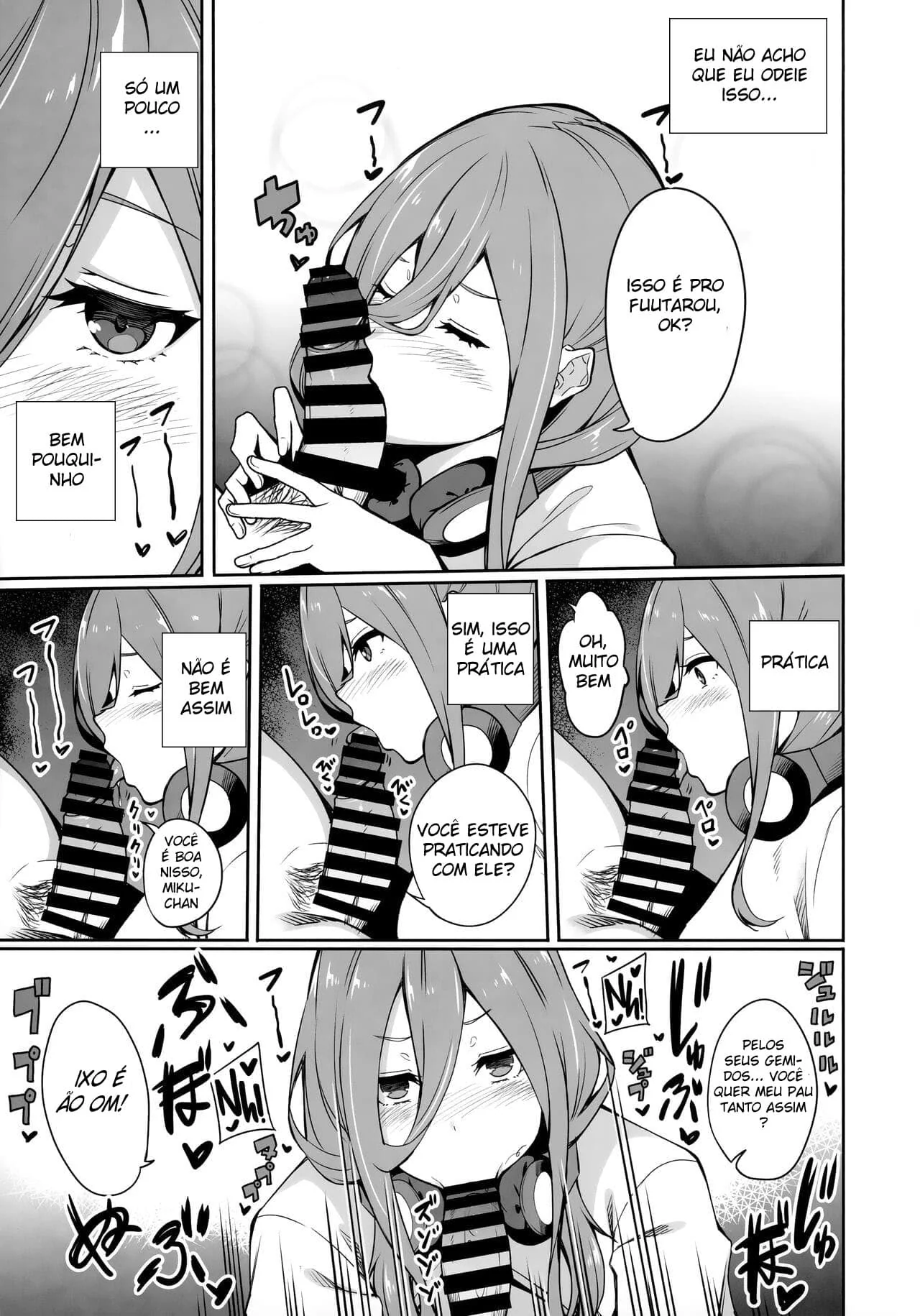 As Quíntuplas Safadas Querem Rola – Hentai de Incesto em HQ Brasileiro