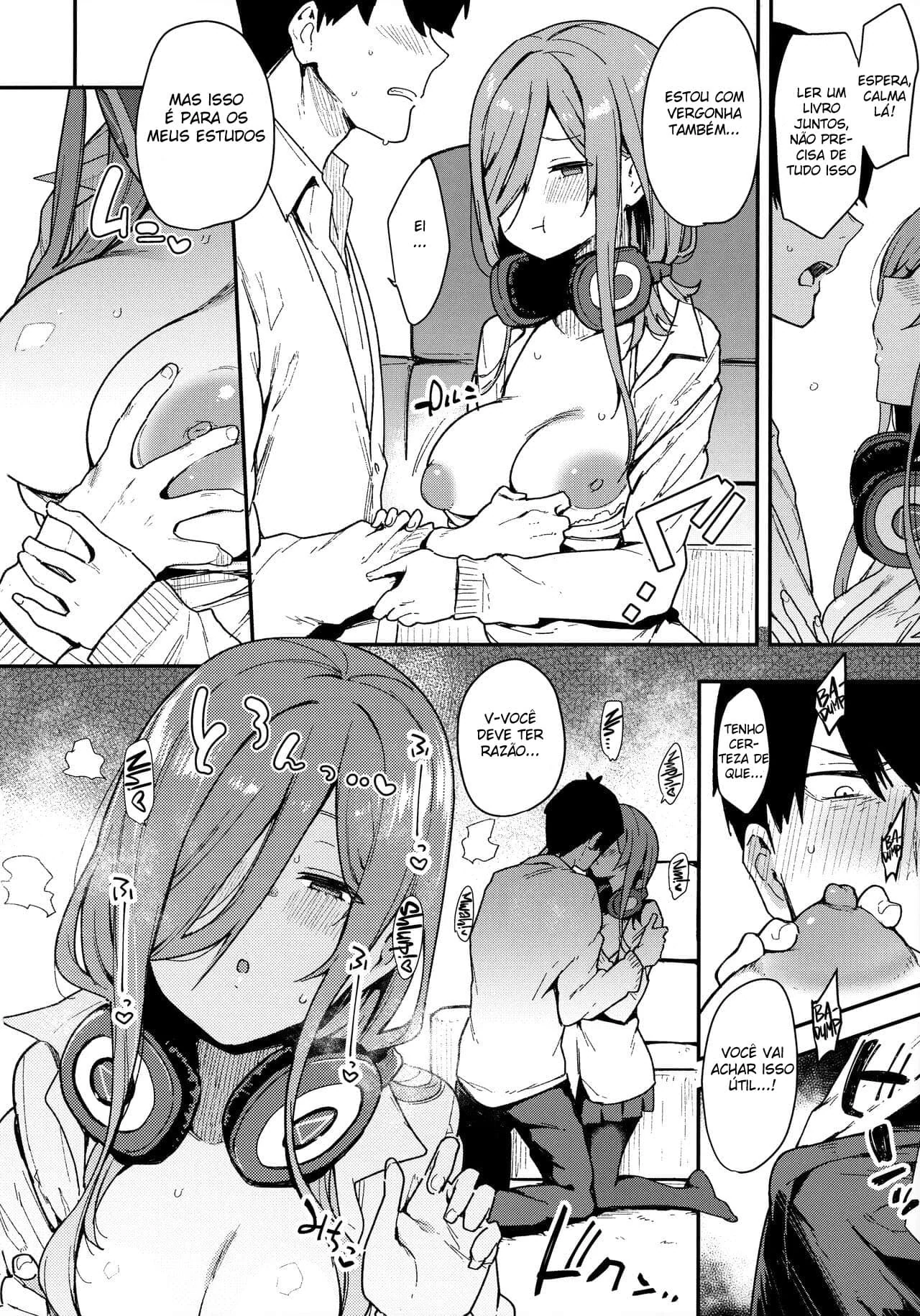 As Quíntuplas Safadas Querem Rola – Hentai de Incesto em HQ Brasileiro