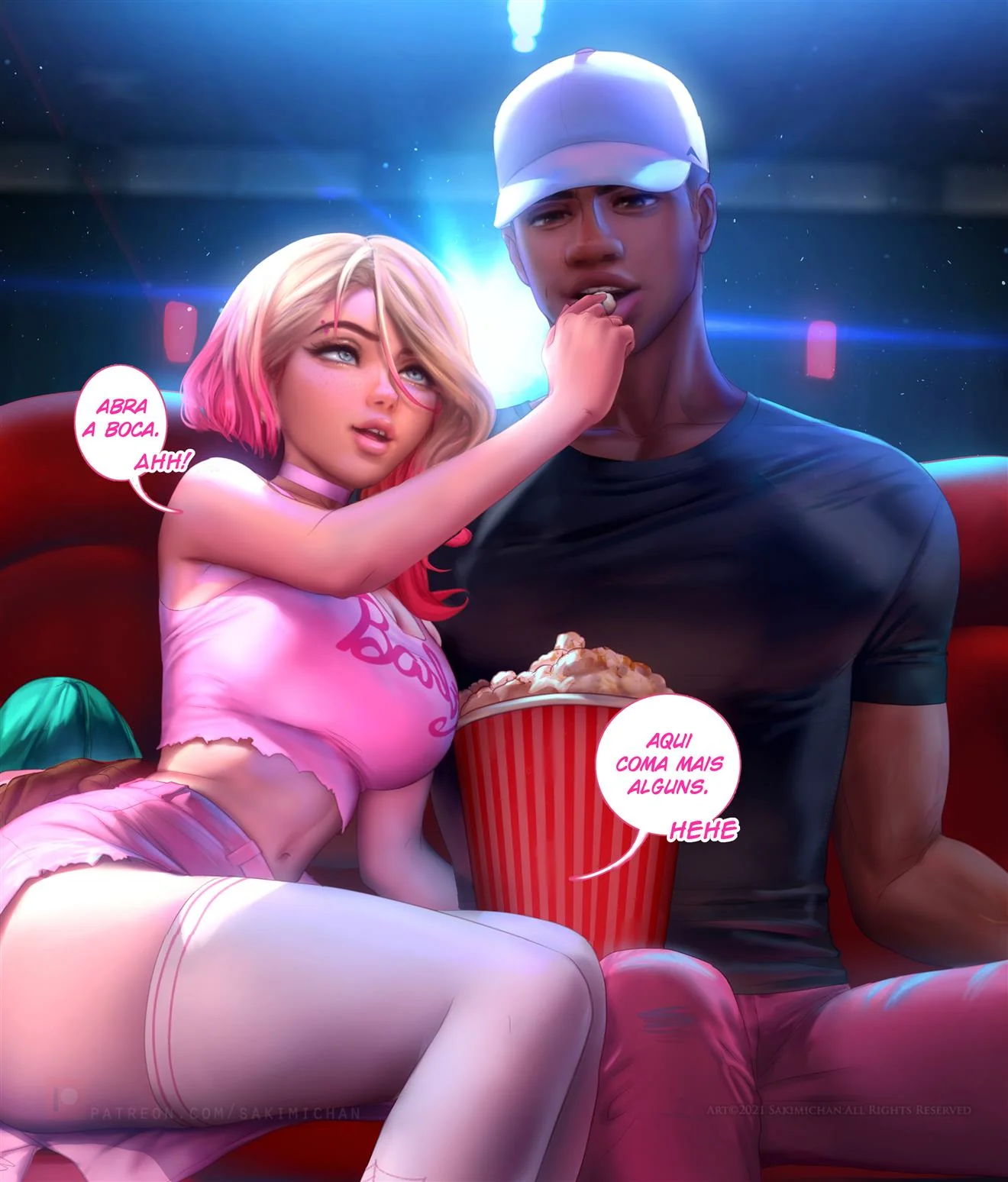 Gwen e Miles em um Encontro Apimentado – Quadrinhos Pornos