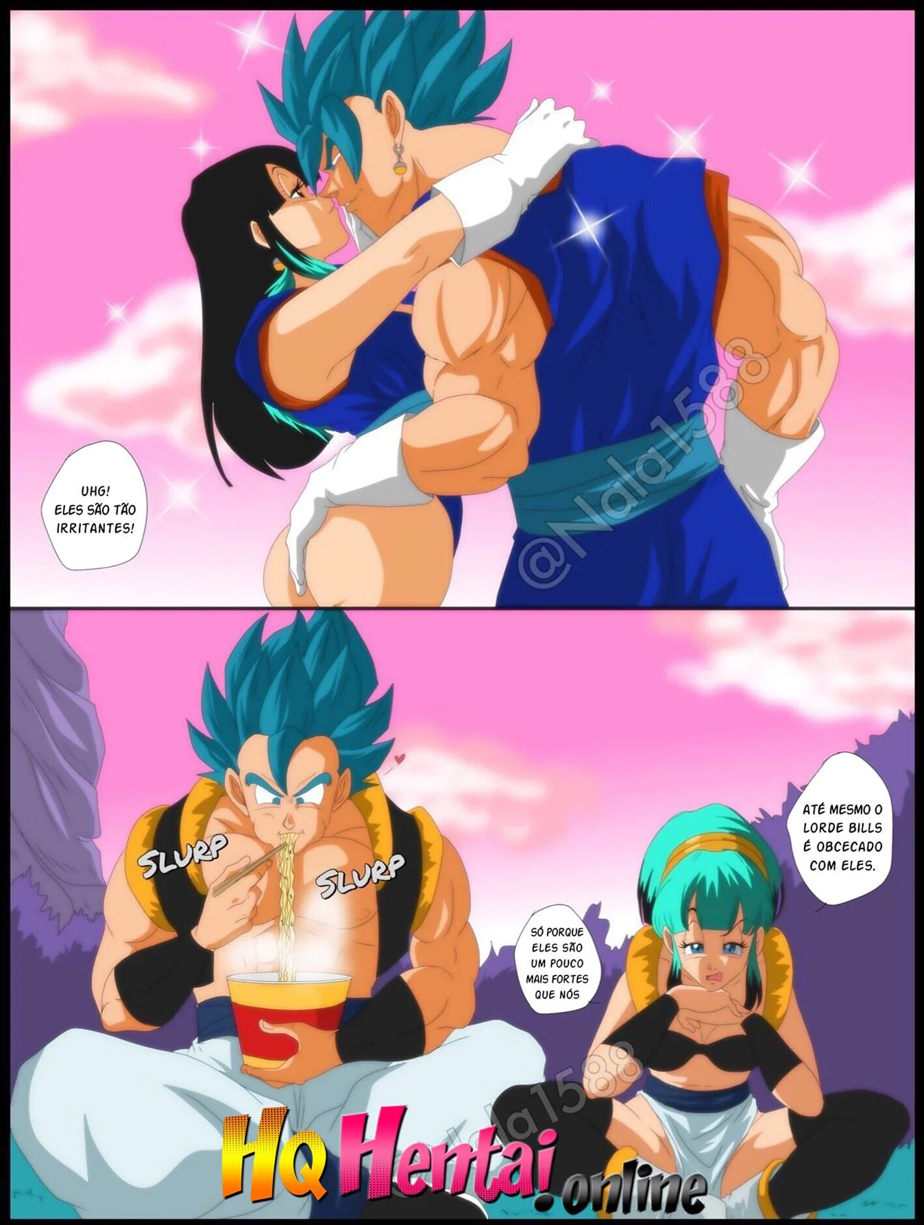 Dragon Ball Porno: Relaxando nas Termas do Bills – Hentai HQ