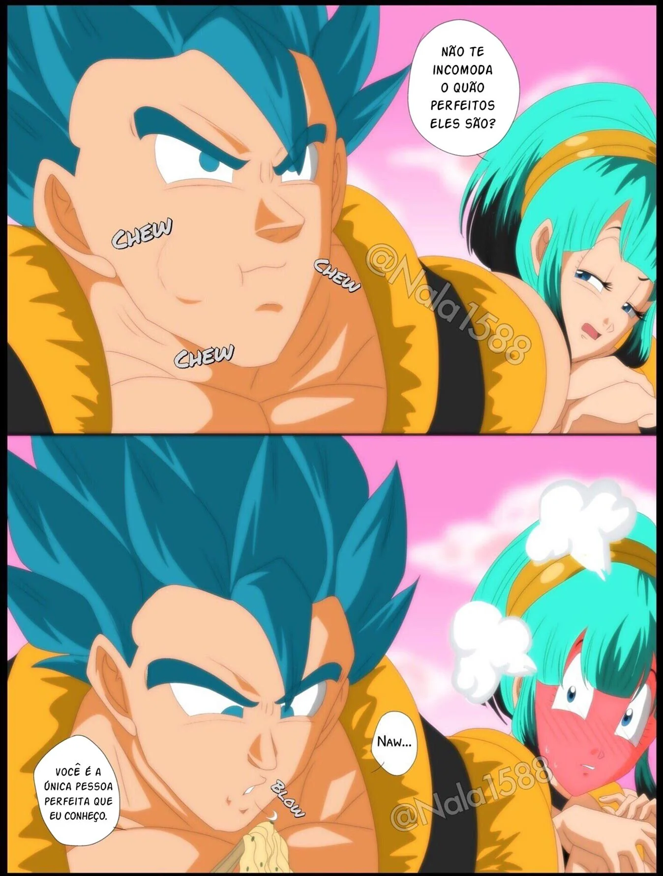 Dragon Ball Porno: Relaxando nas Termas do Bills – Hentai HQ