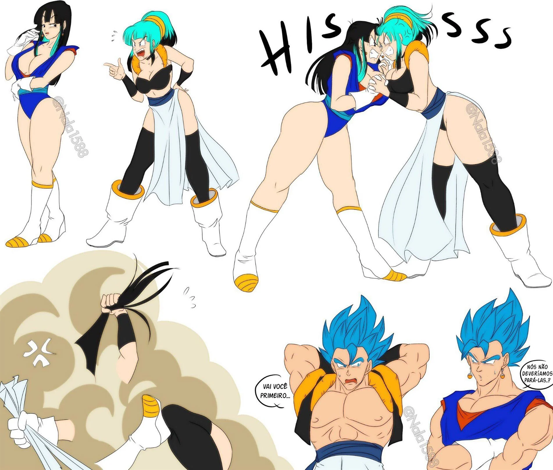 Dragon Ball Porno: Relaxando nas Termas do Bills – Hentai HQ