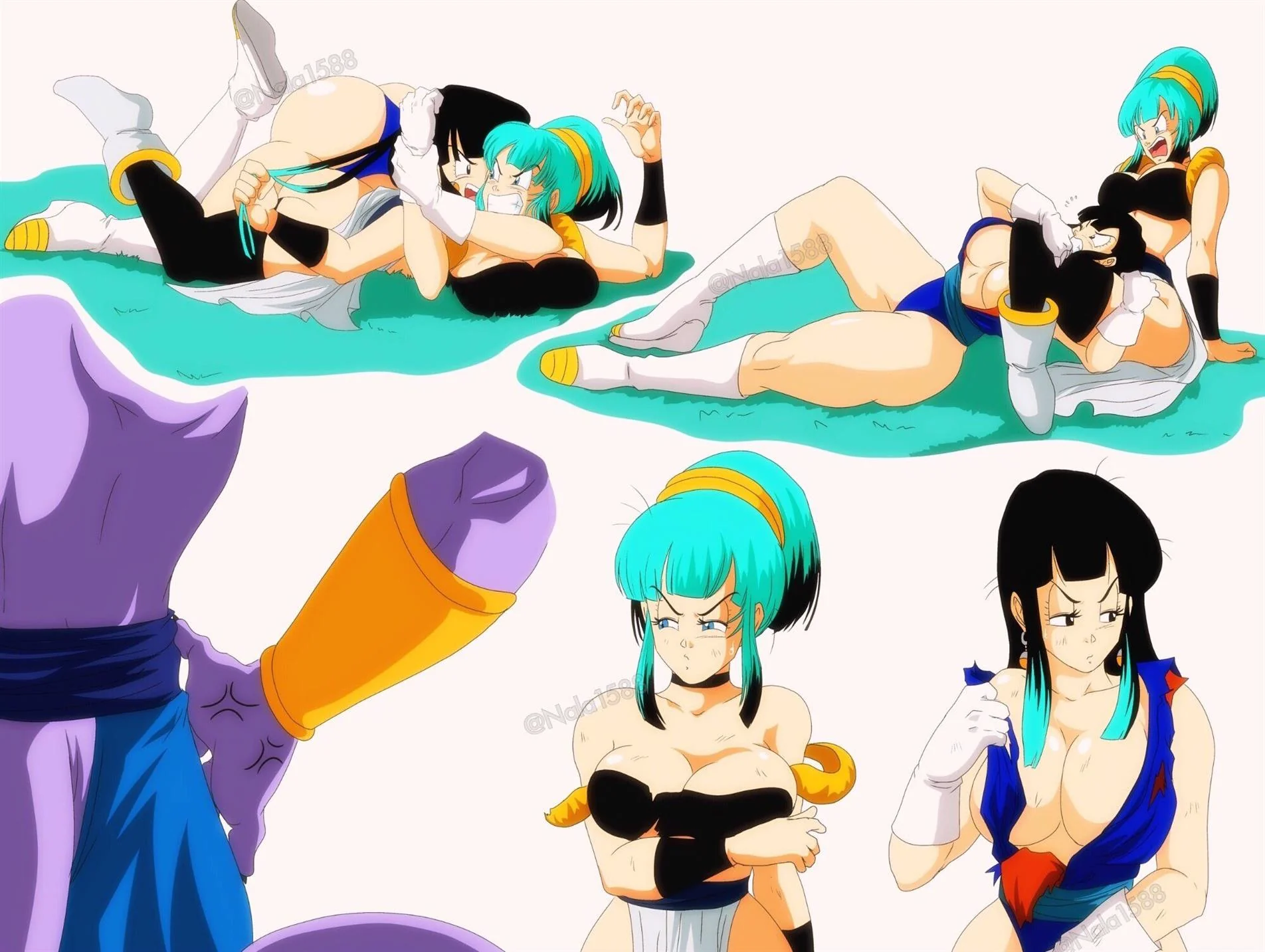 Dragon Ball Porno: Relaxando nas Termas do Bills – Hentai HQ