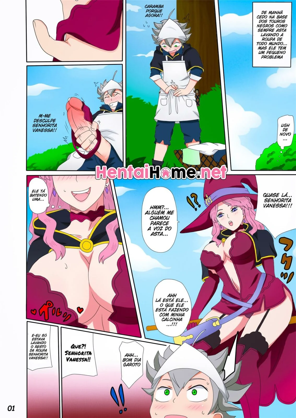 Asta e Vanessa: Fodendo a Bruxa Safada – Hentai HQ Brasileiro