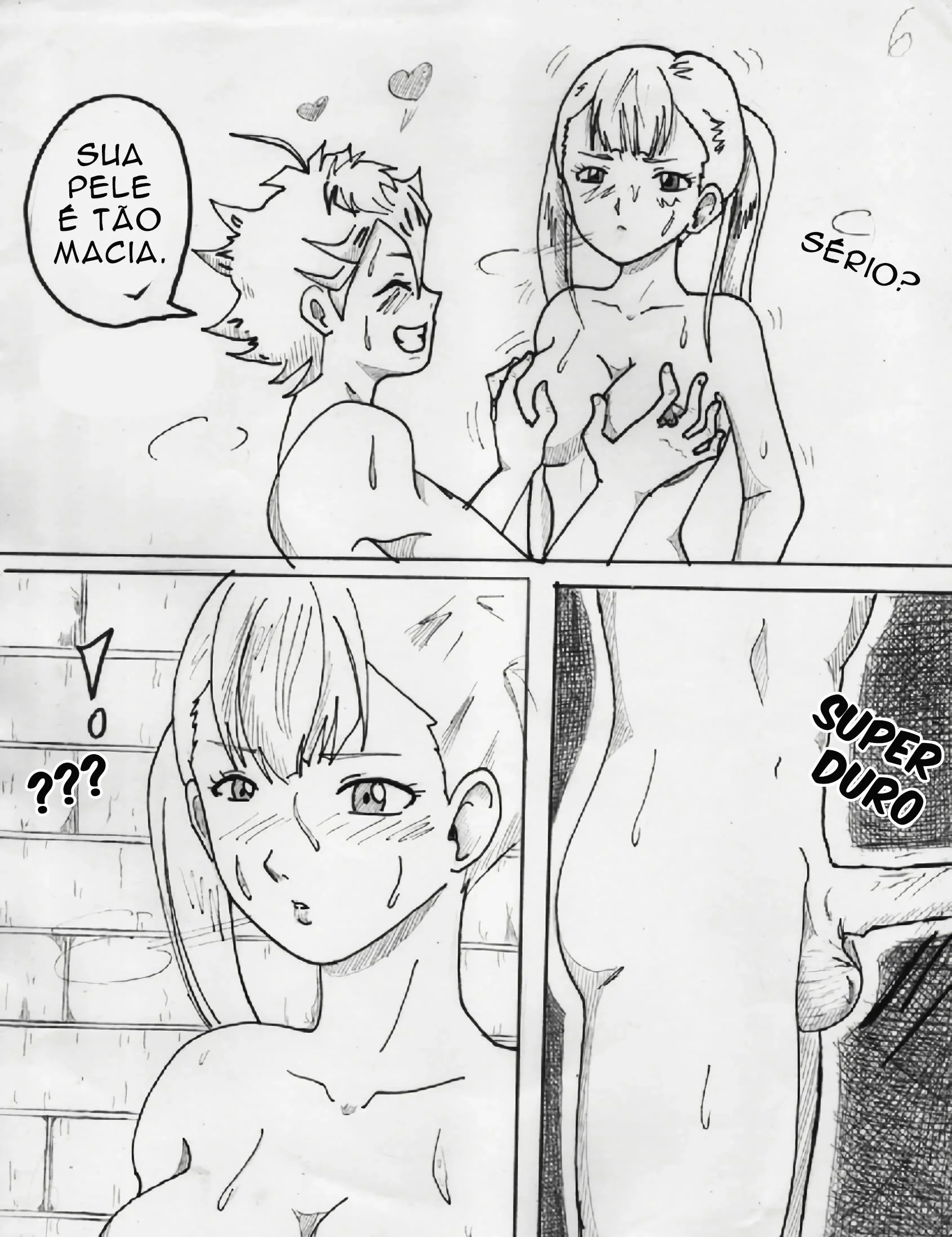 Noelle x Asta: Fodendo a Piranha da Família Real – Hentai de Black Clover em HQ Brasileiro