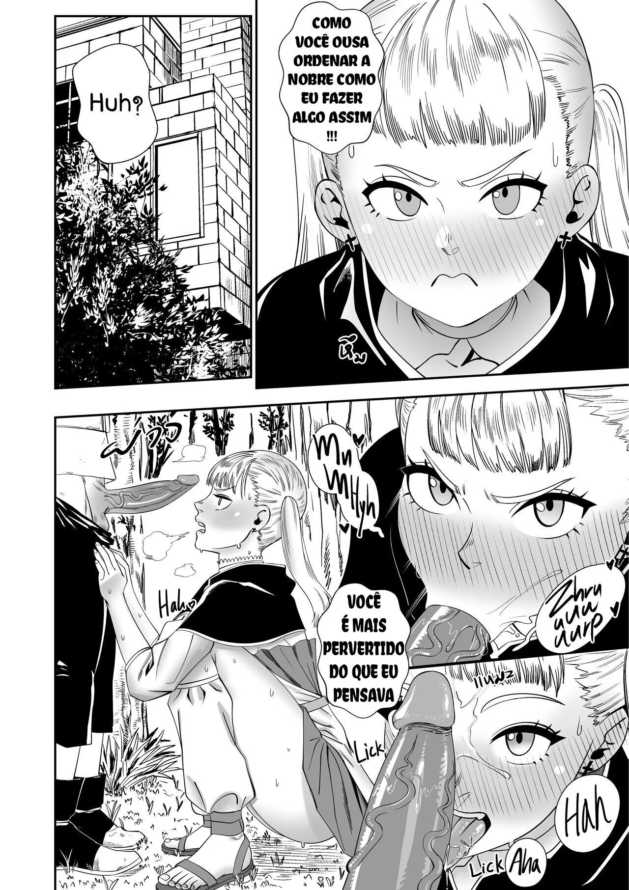Noelle Piranha se Masturbando Pensando na Rola do Asta – Hentai HQ