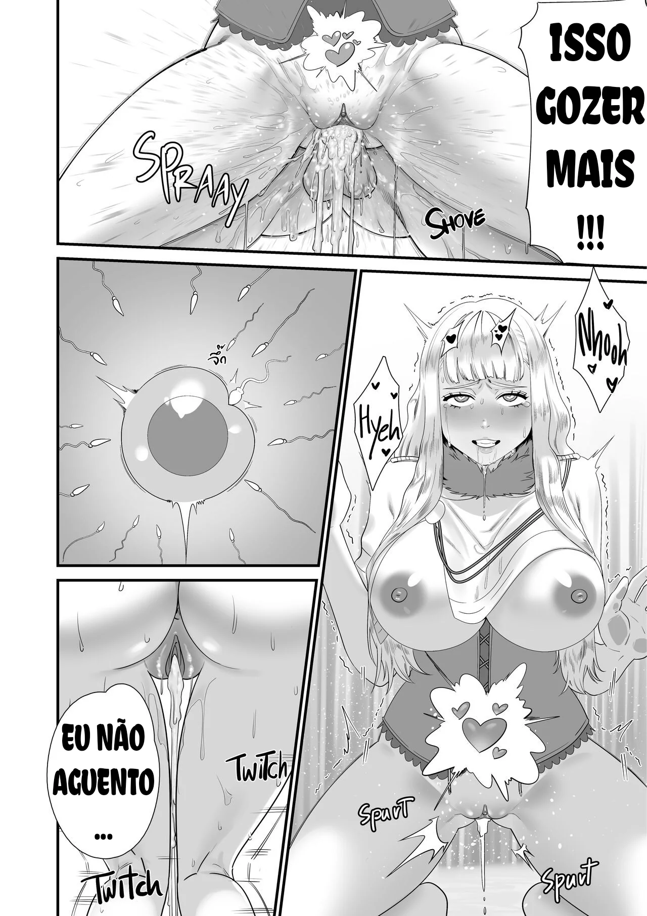Noelle Piranha se Masturbando Pensando na Rola do Asta – Hentai HQ