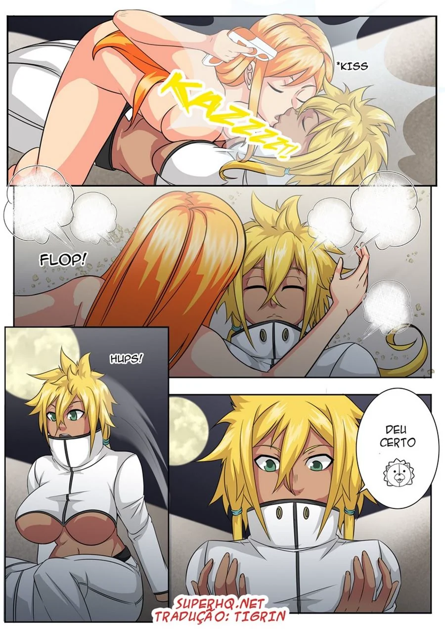 Kon se dando bem com Orihime e Ichigo – Hentai HQ Brasileiro
