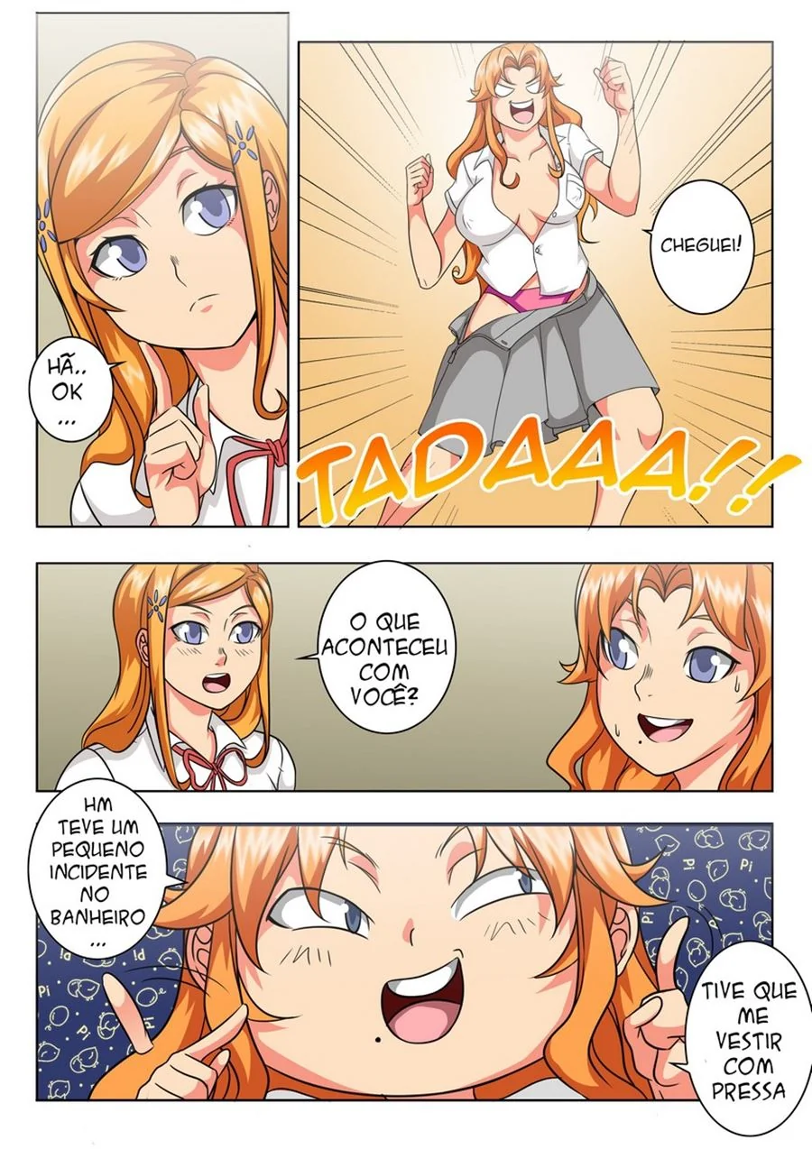 Bleach A What If Story Cp.3 – Ichigo não cansa de foder as gostosas do anime! (em HQ Brasileiro)