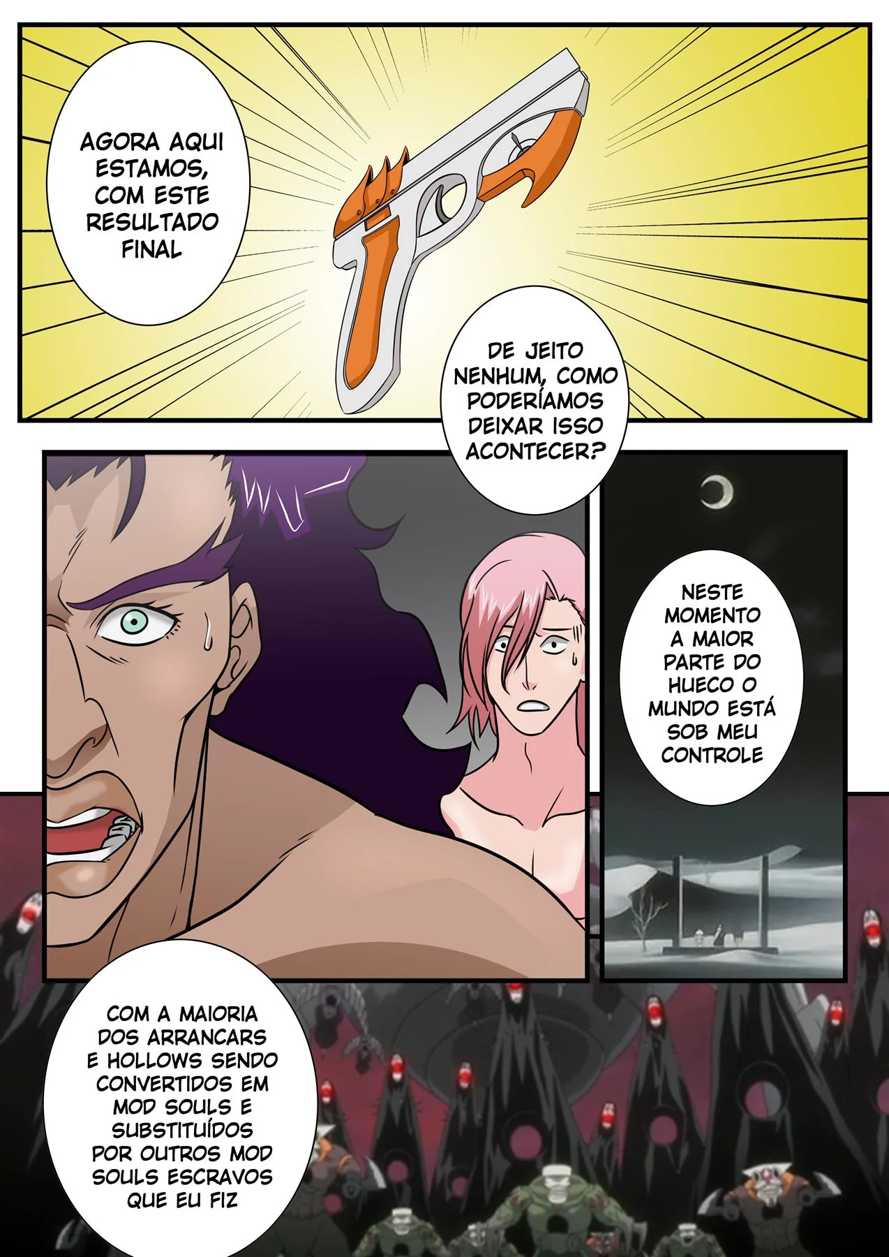Orihime e Ichigo em uma Foda Incrível em Bleach A What If Story Cp.5.5 em HQ Brasileiro