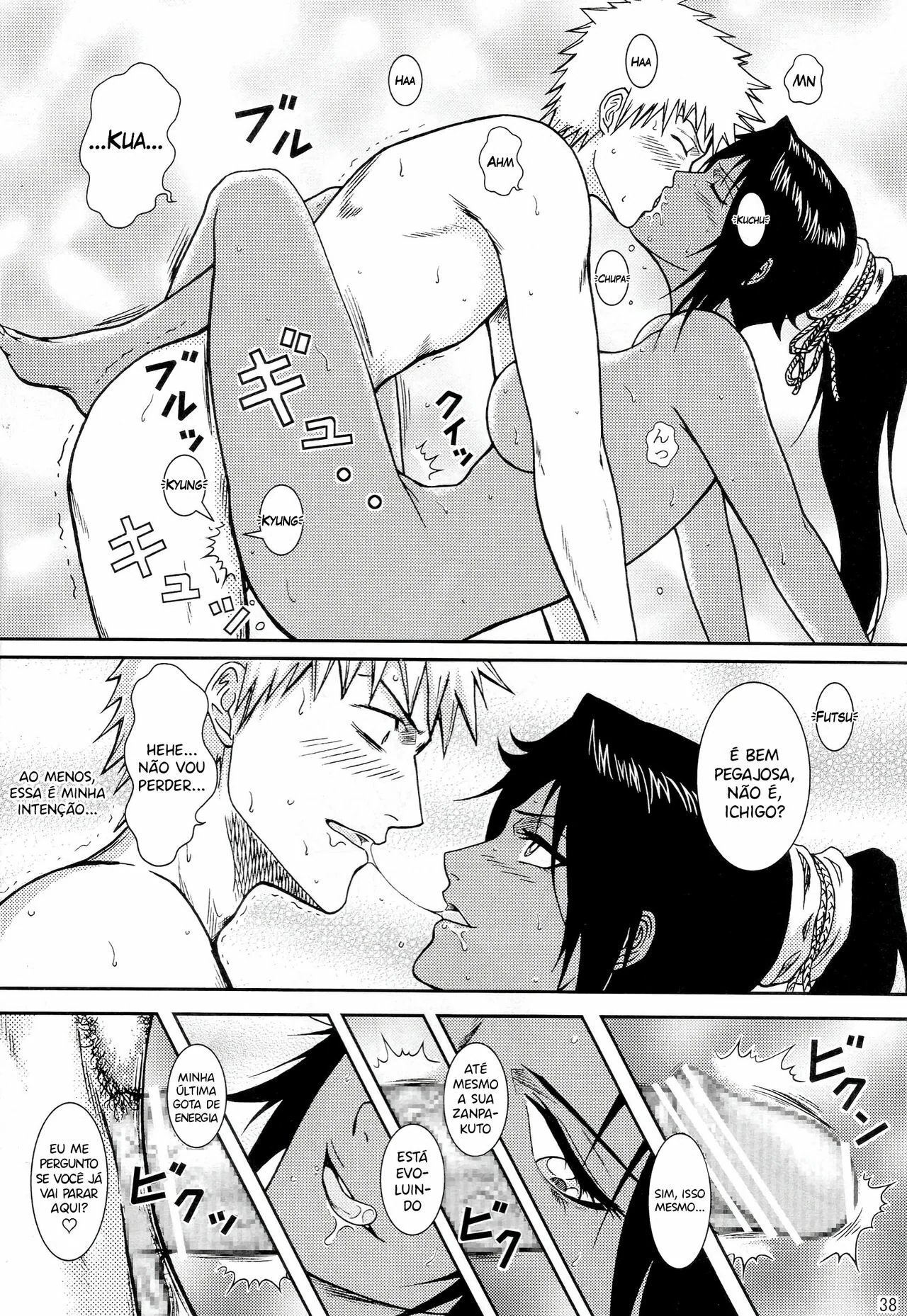 Bleach Hentai: Loira Piranha Fodendo no Spa – HQ Brasileiro em Hentai