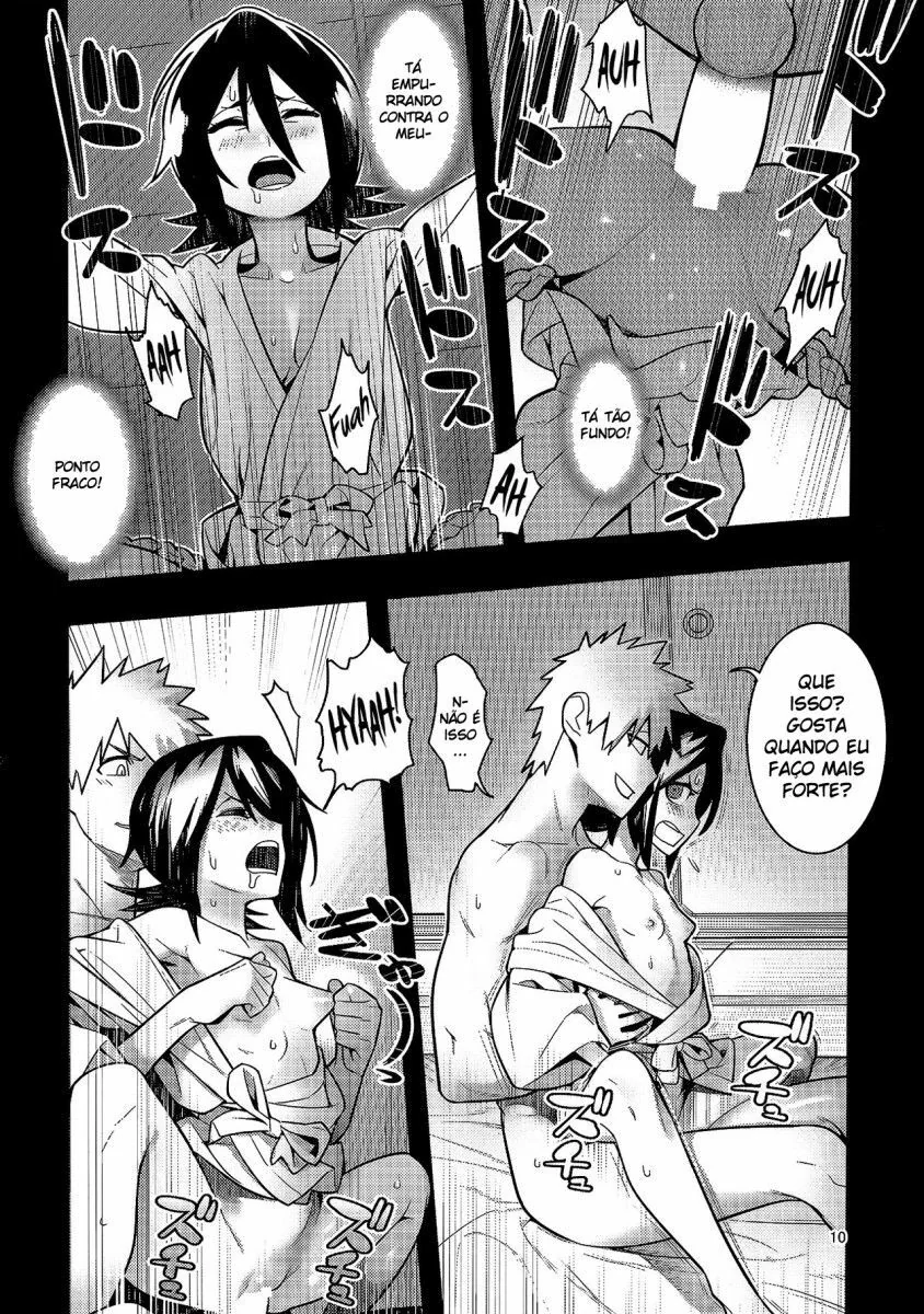 Bleach: Novinha do Quarto da Rukia Dando a Buceta | Hentai HQ Brasileiro