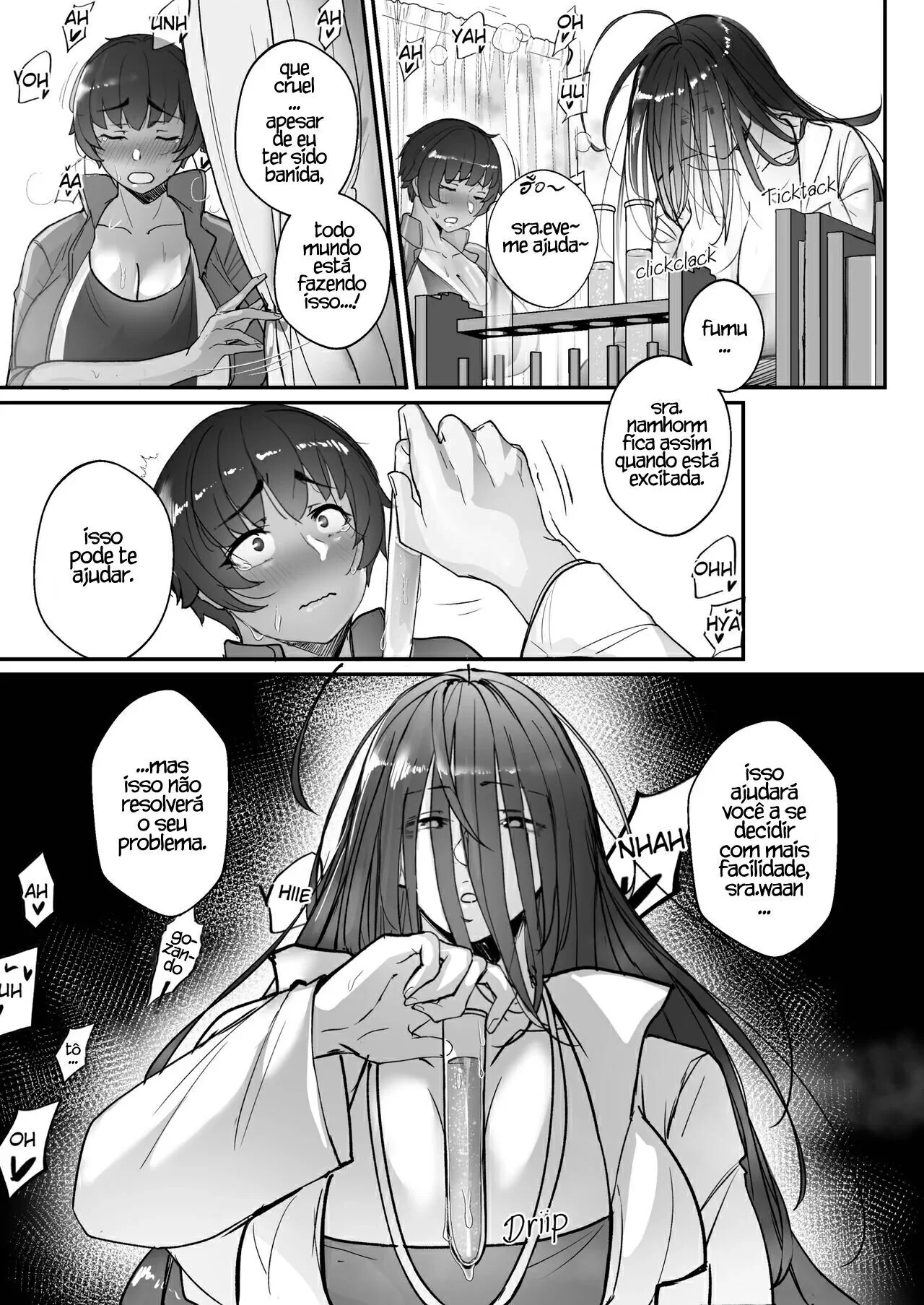 Alunos Sortudos Transando com Professoras Piranhas em Boas Professoras VL.3 em Hentai HQ Brasileiro