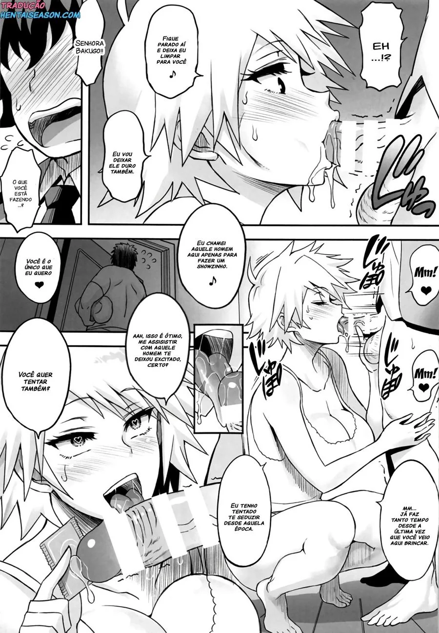Boku No Hero Hentai: Bakugou a Mamãe Violenta – O Encontro Perverso” em HQ Brasileiro