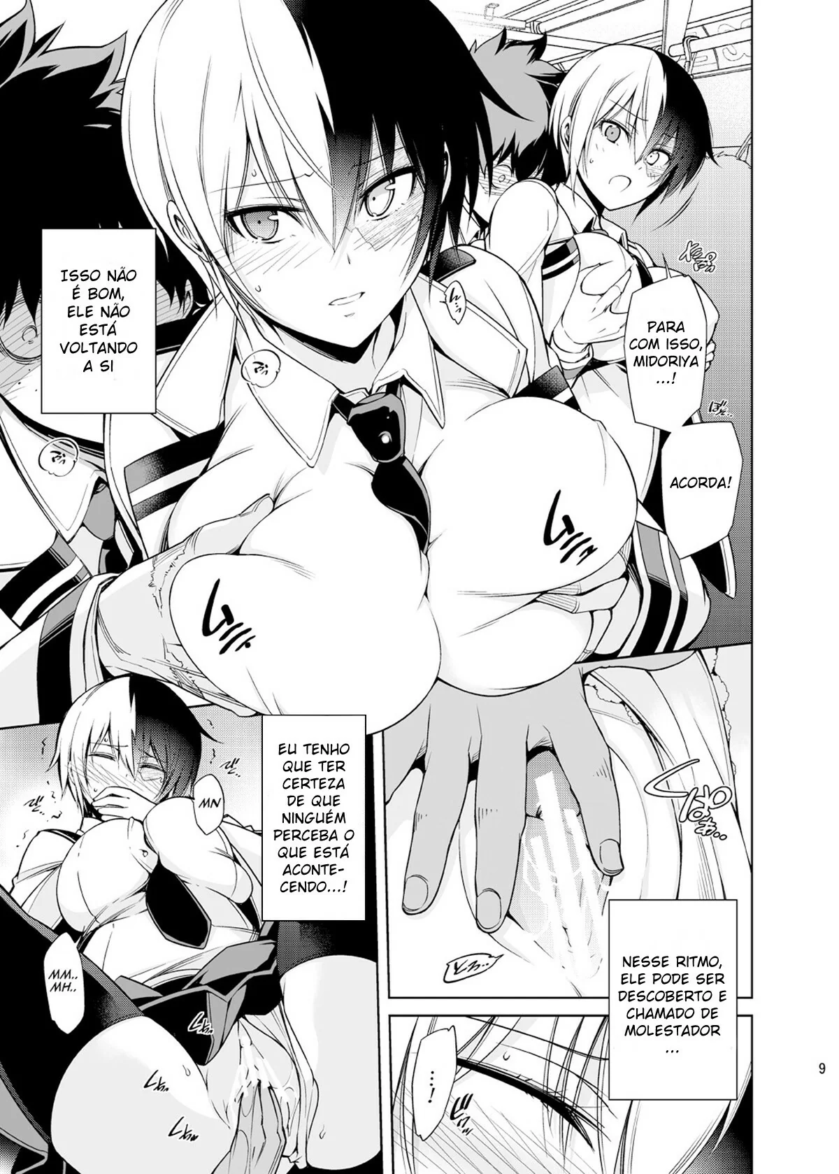 Garota Congelante do Boku no Hero Academia Tomando Rola – Hentai HQ Brasileiro