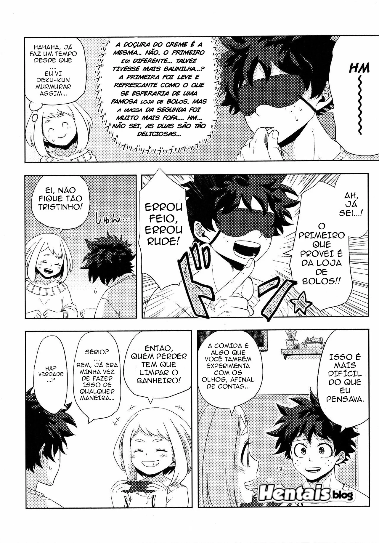 Duelo de Piranhas: Ochako Uraraka vs Izuku Midoriya em Hentai HQ Brasileiro