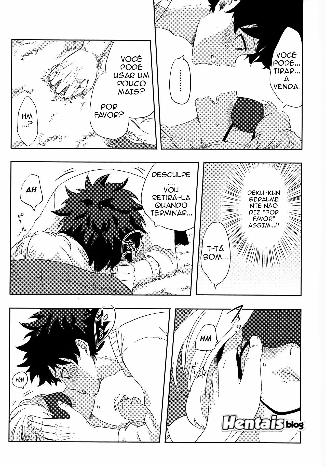 Duelo de Piranhas: Ochako Uraraka vs Izuku Midoriya em Hentai HQ Brasileiro